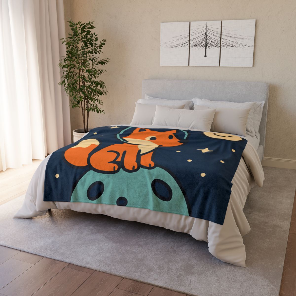 Starlight Explorer Fox warm winter blankets