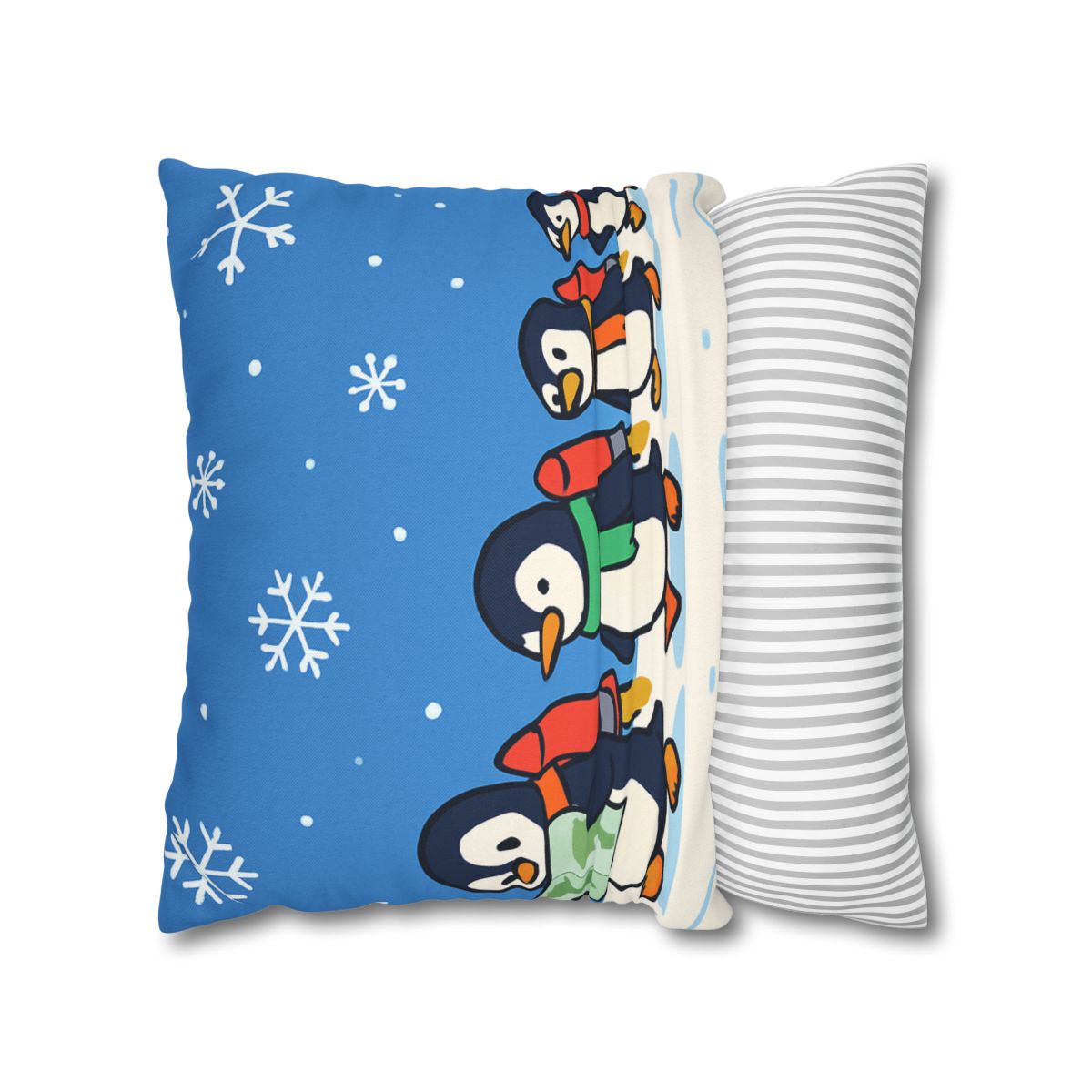 Rocket Penguin Parade unique gift pillow cases