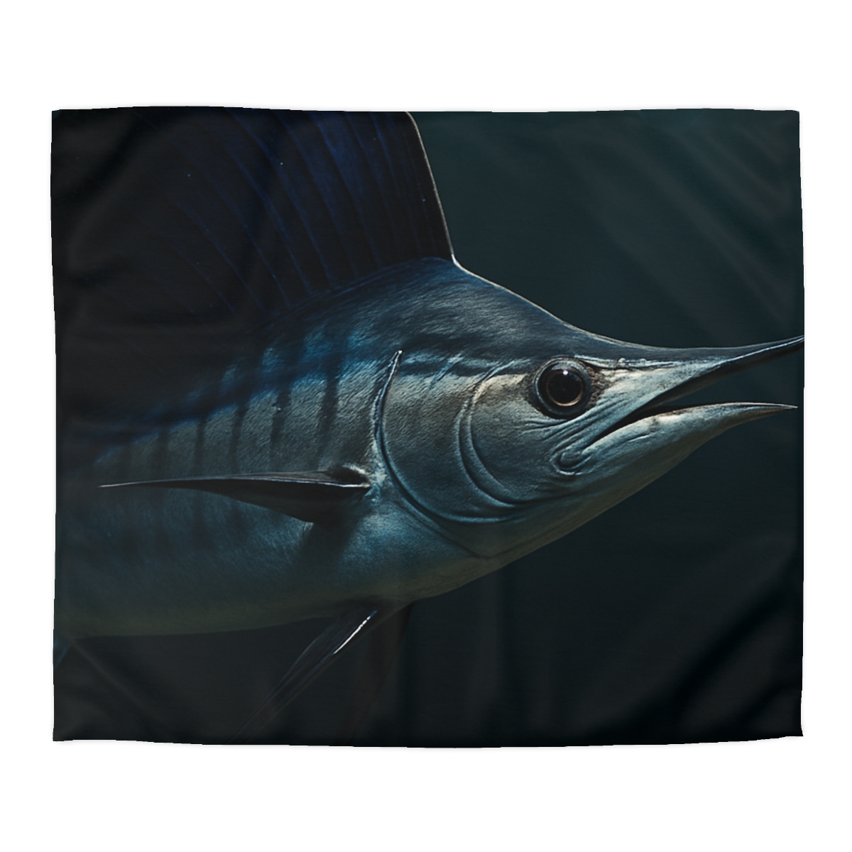 Silver Wake Sailfish unique patterned duvets