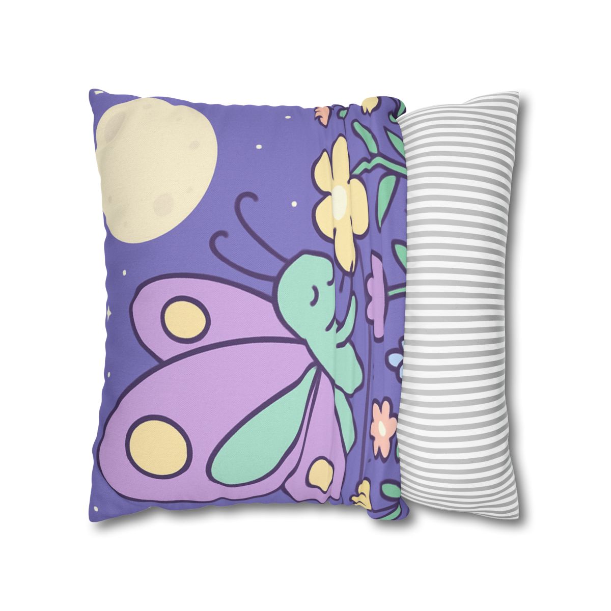 Moon Garden Butterfly designer print pillow cases