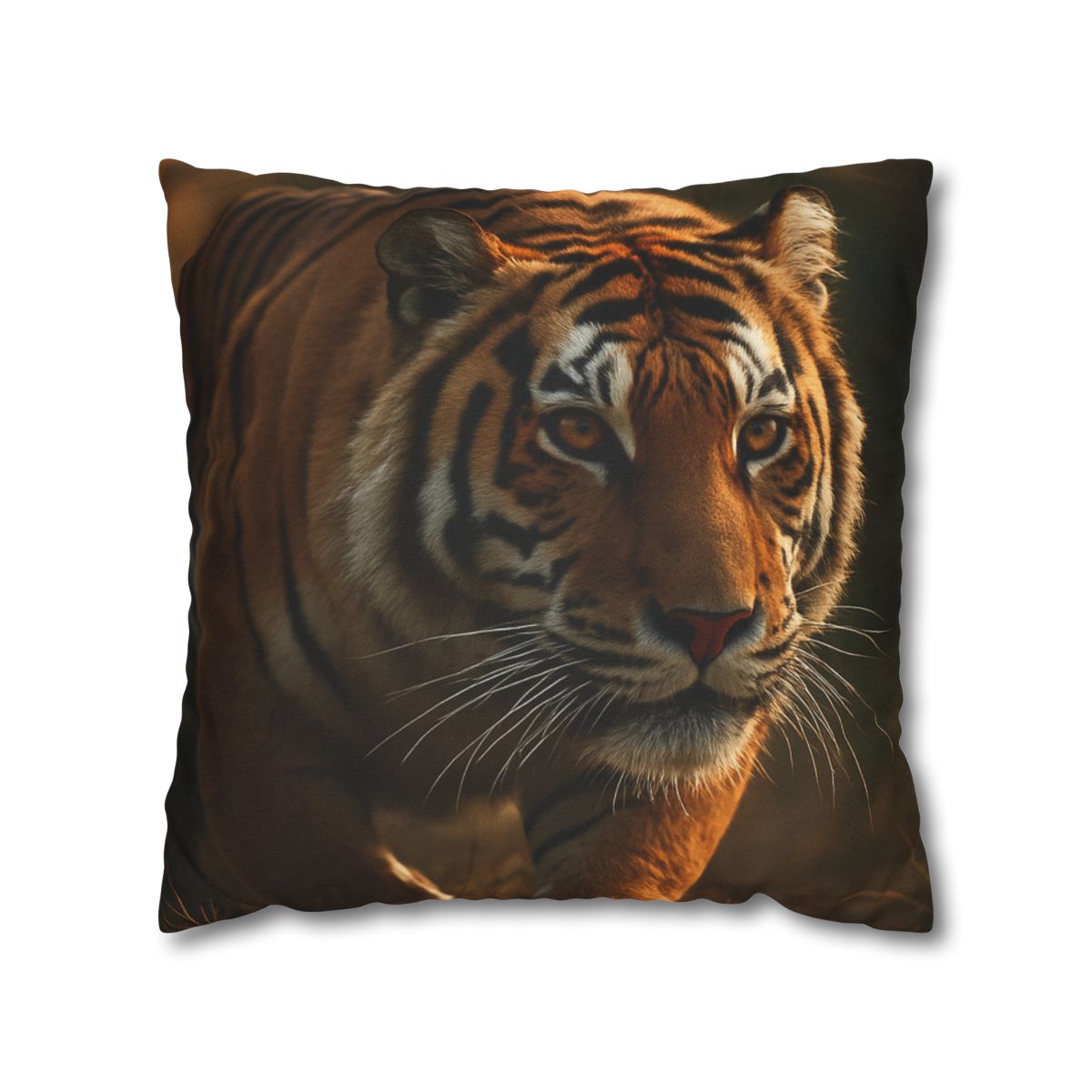Forest Stalker Bengal Tiger personalized pillow covers