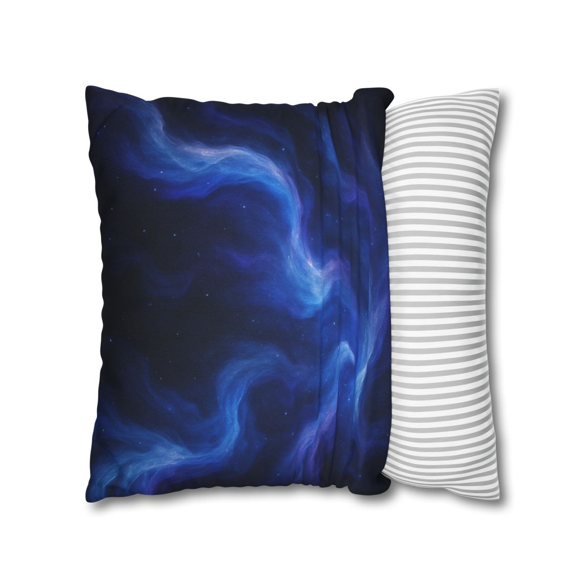 Luminescent Nebula Currents personalized pillow covers