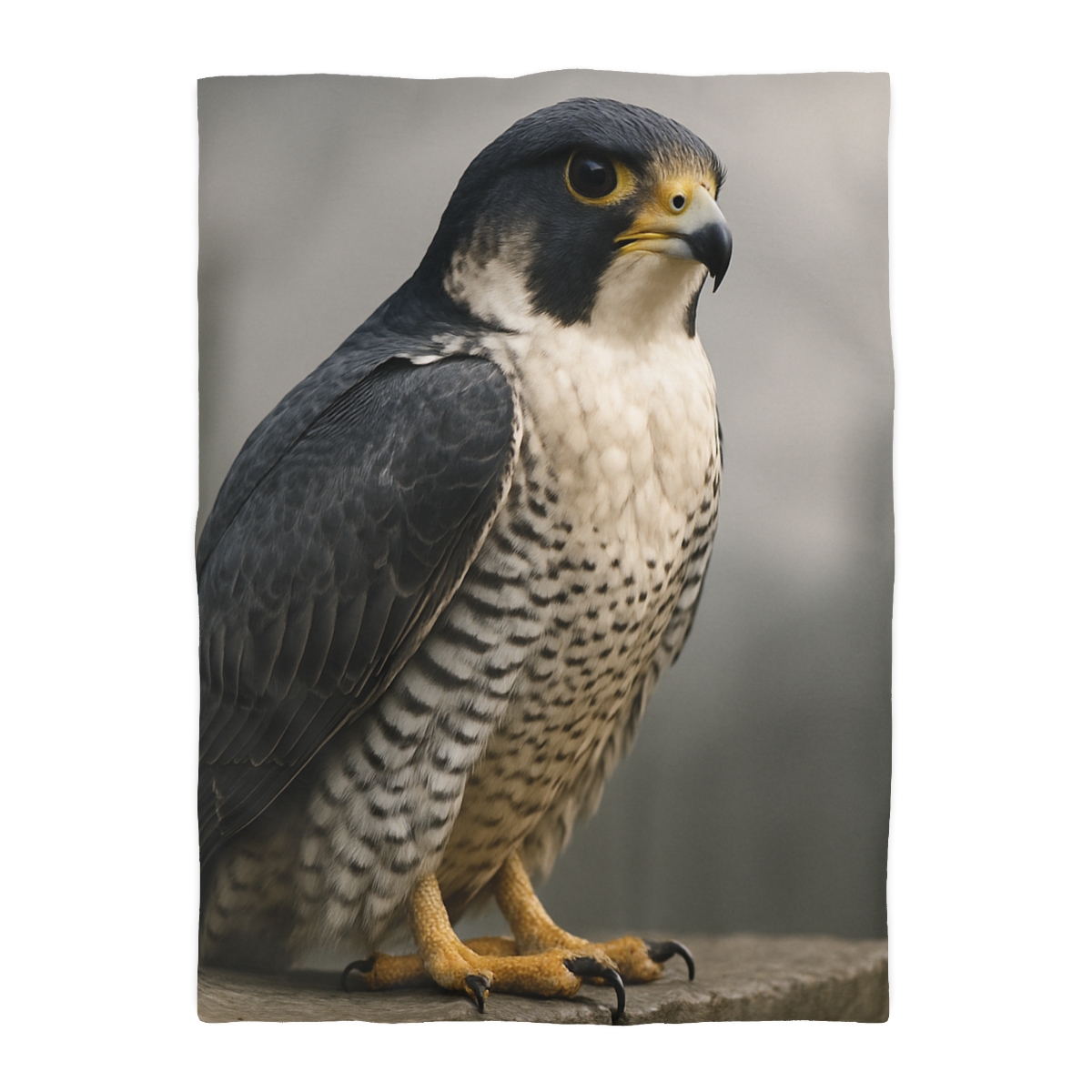 Starlit Vigil Peregrine Falcon personalized bedding duvets