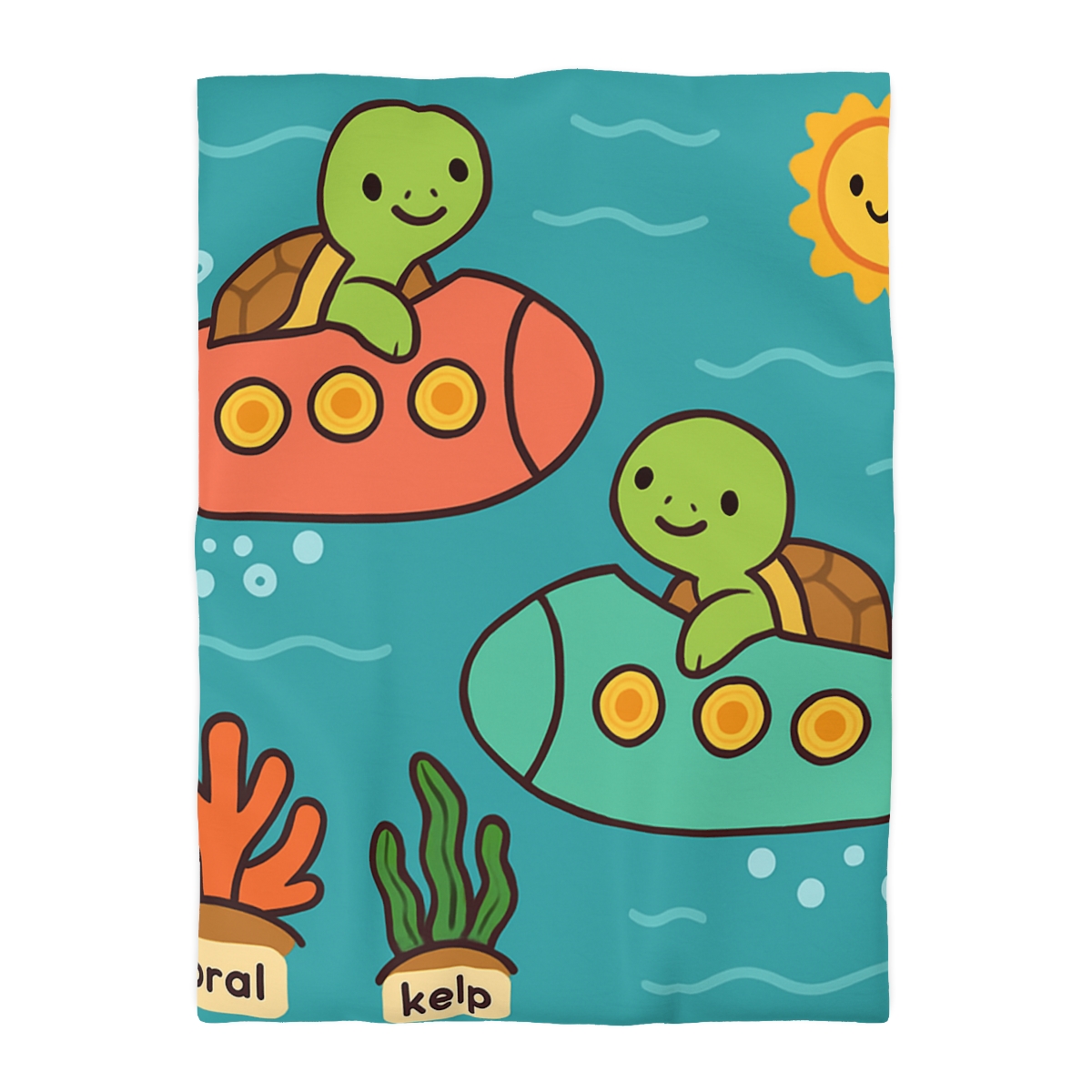 Rainbow Reef Rocket Race duvets for gifts