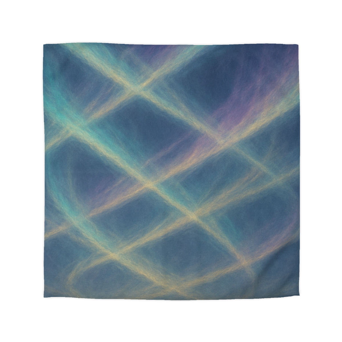 Aurora Lattice Horizon custom duvets