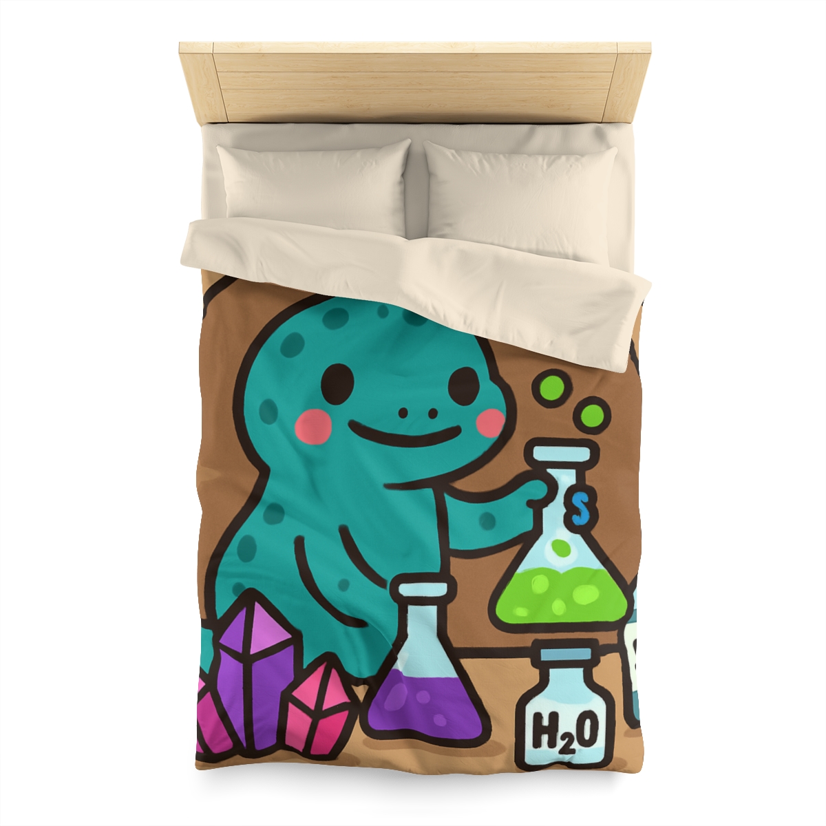 Crystal Cave Salamander Science Lab duvets for gifts