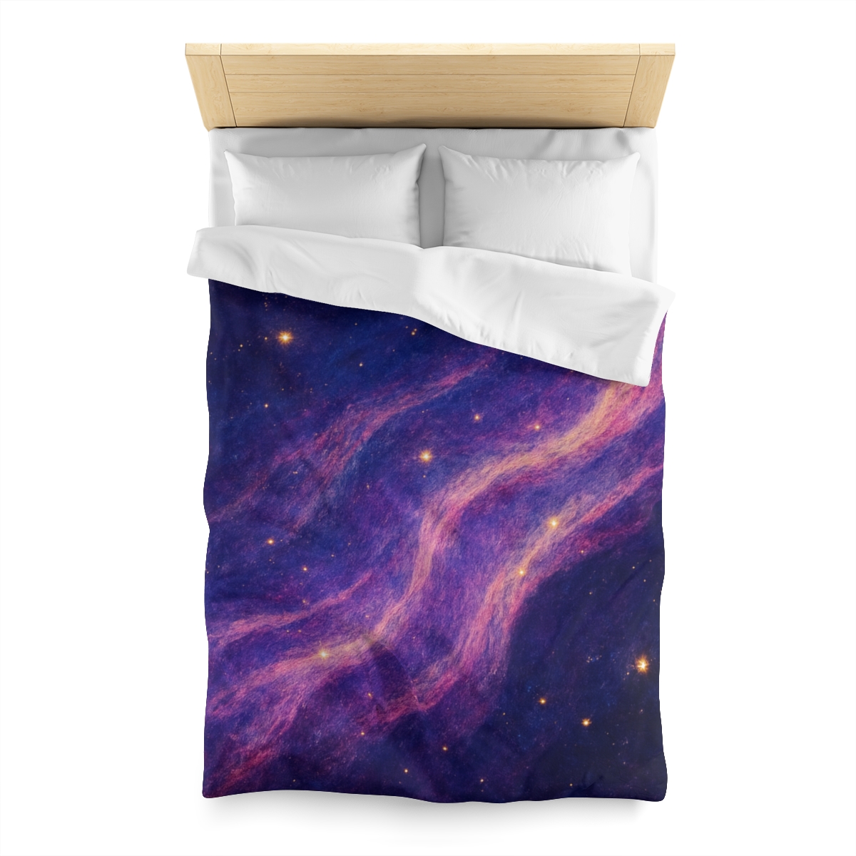 Celestial Veil Of Radiant Nebula unique patterned duvets