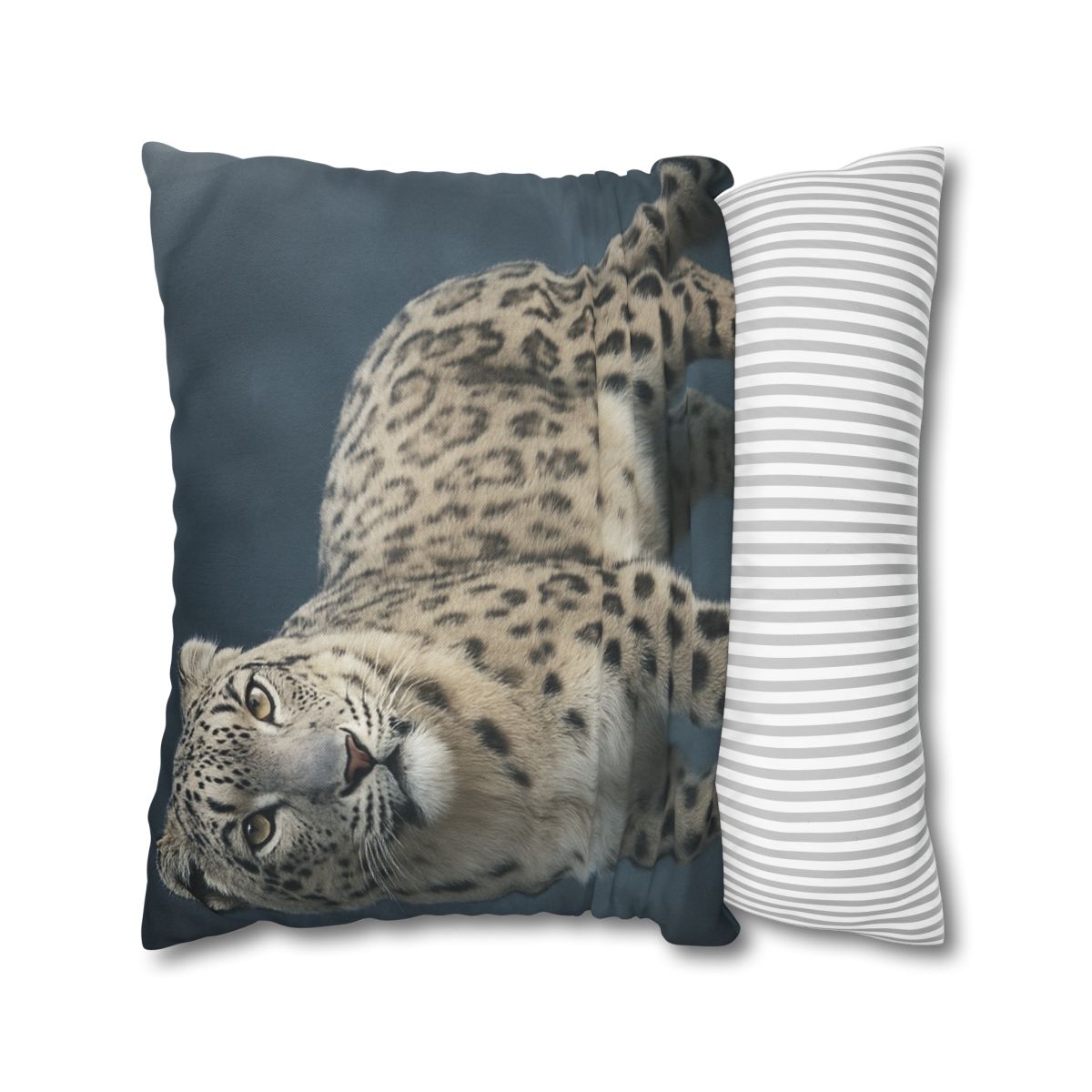 Aurora Gaze Snow Leopard trendy patterned pillow cases
