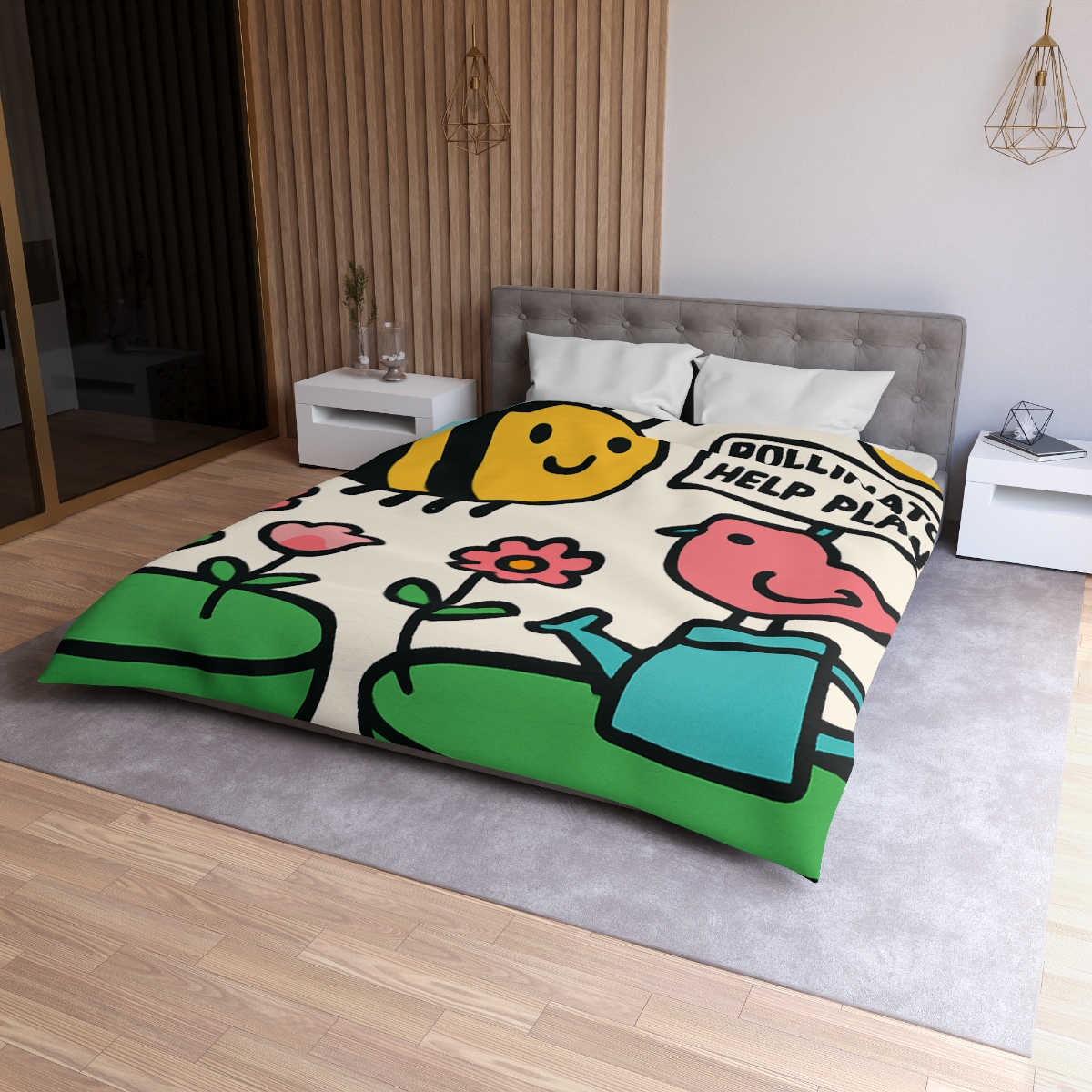 Sky Garden Of Floating Islands And Pollinator Facts warm winter duvets