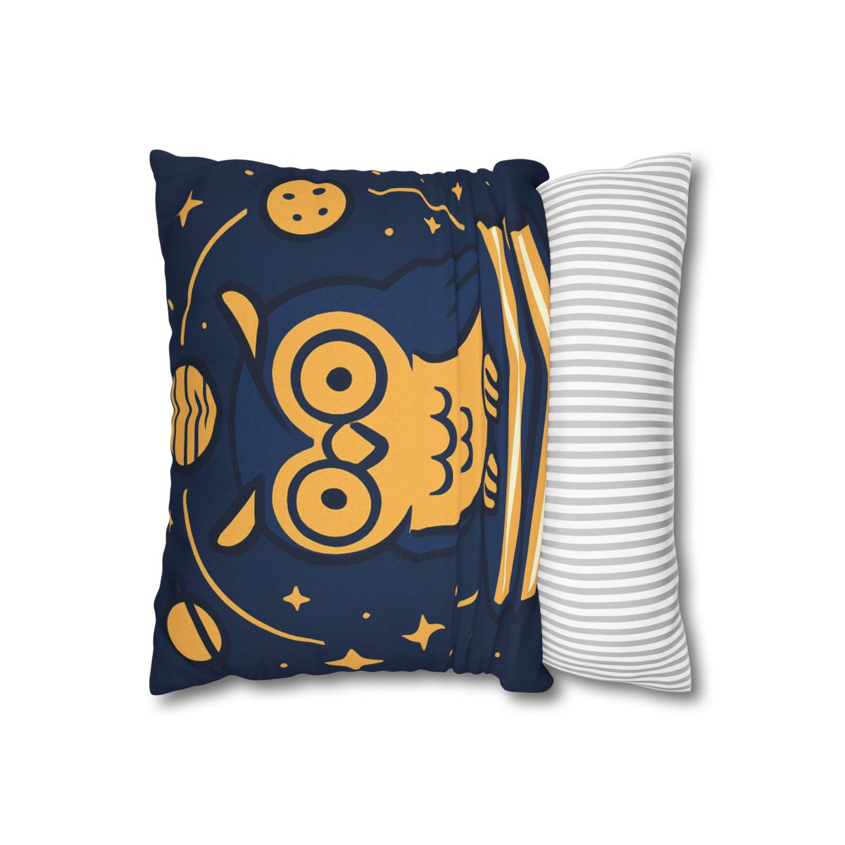 Galactic Owl Library custom pillow cases