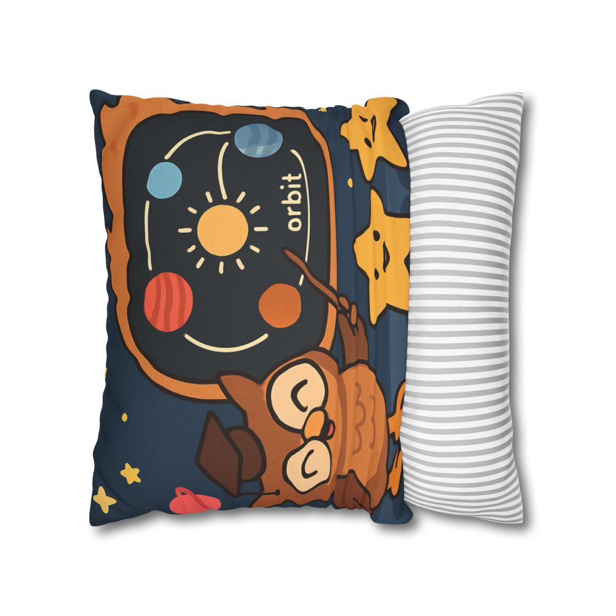 Comet Classroom Owl soft cotton pillow cases