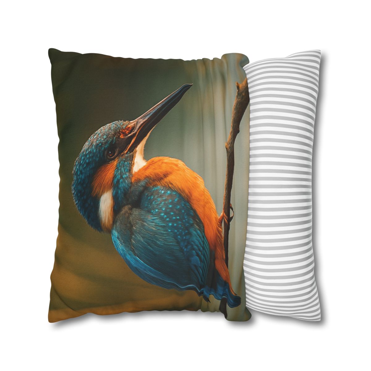 Aurora Splash Common Kingfisher comfortable bedding pillow covers