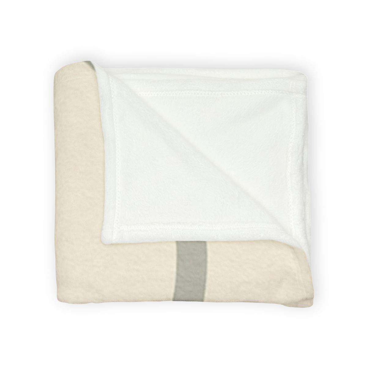 Split Rectangle With Floating Ring custom blankets