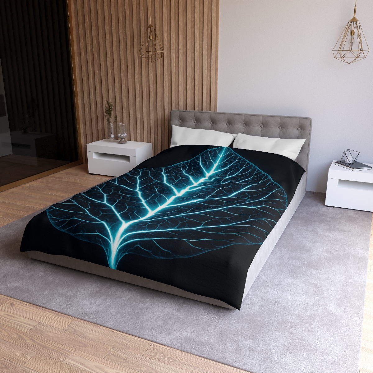 Leaf Vein Radiograph personalized bedding duvets