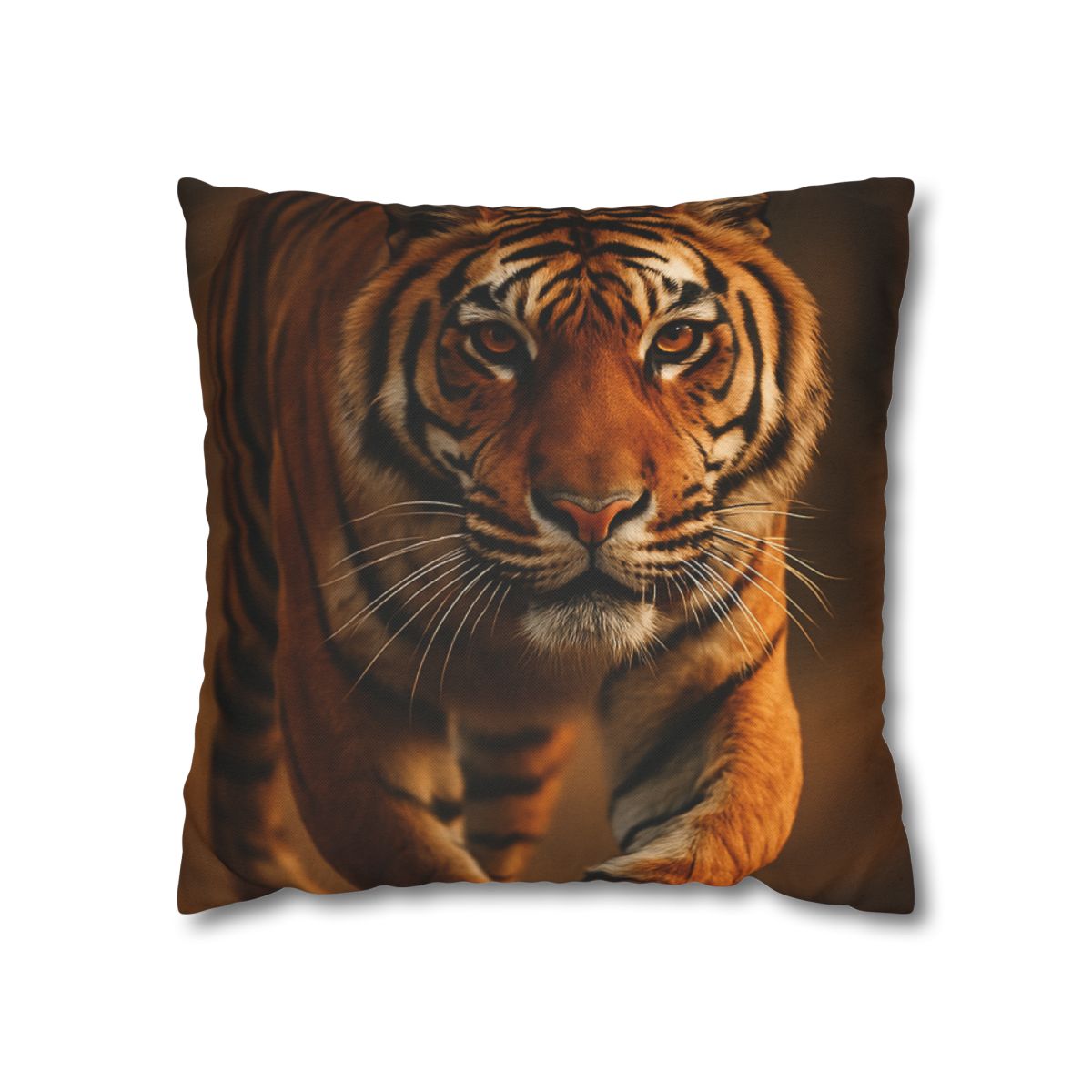 Dusk Herald Bengal Tiger designer print pillow cases