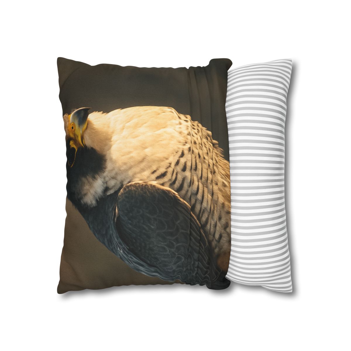 Starlit Poise Peregrine Falcon soft cotton pillow cases