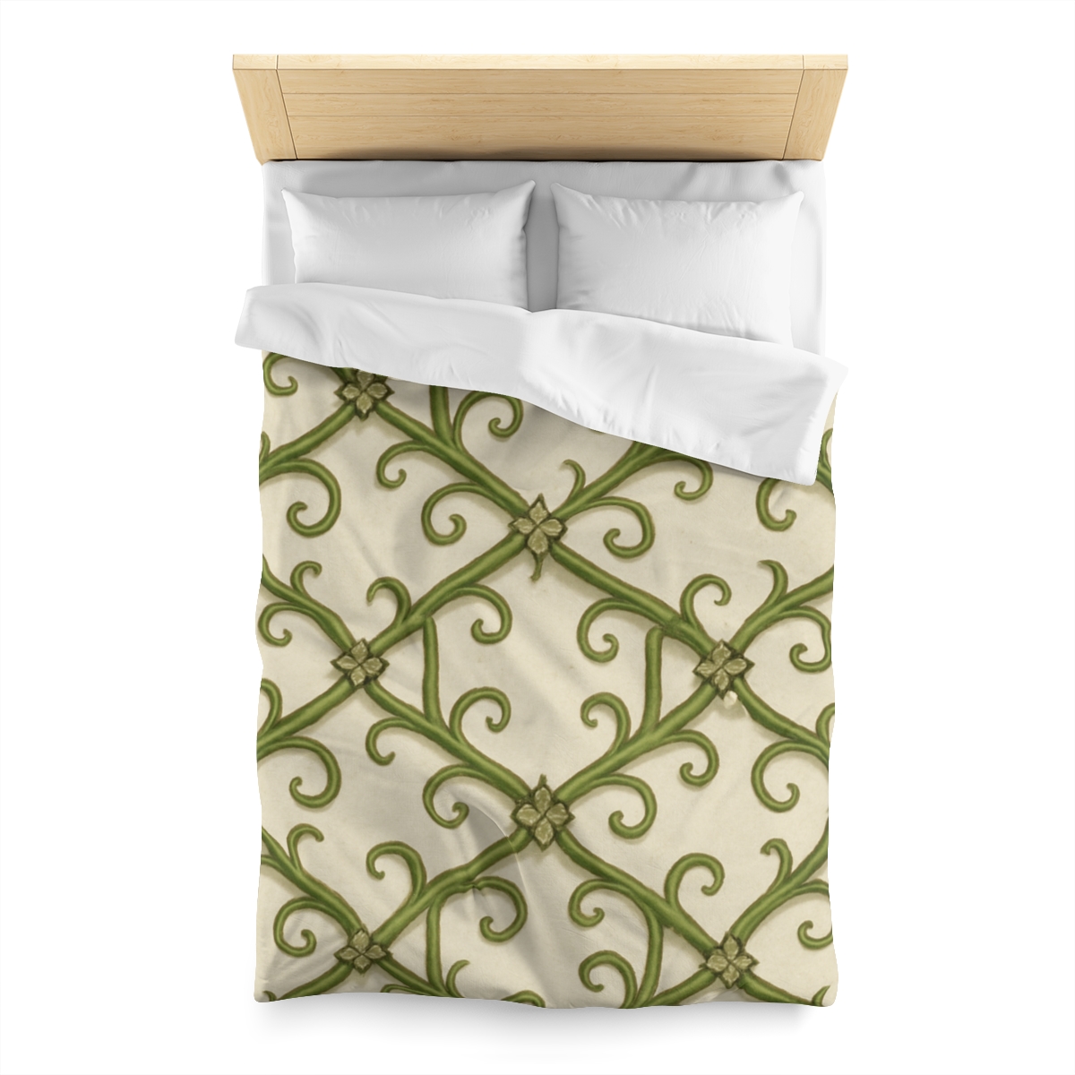 Vine Lattice Panorama personalized bedding duvets