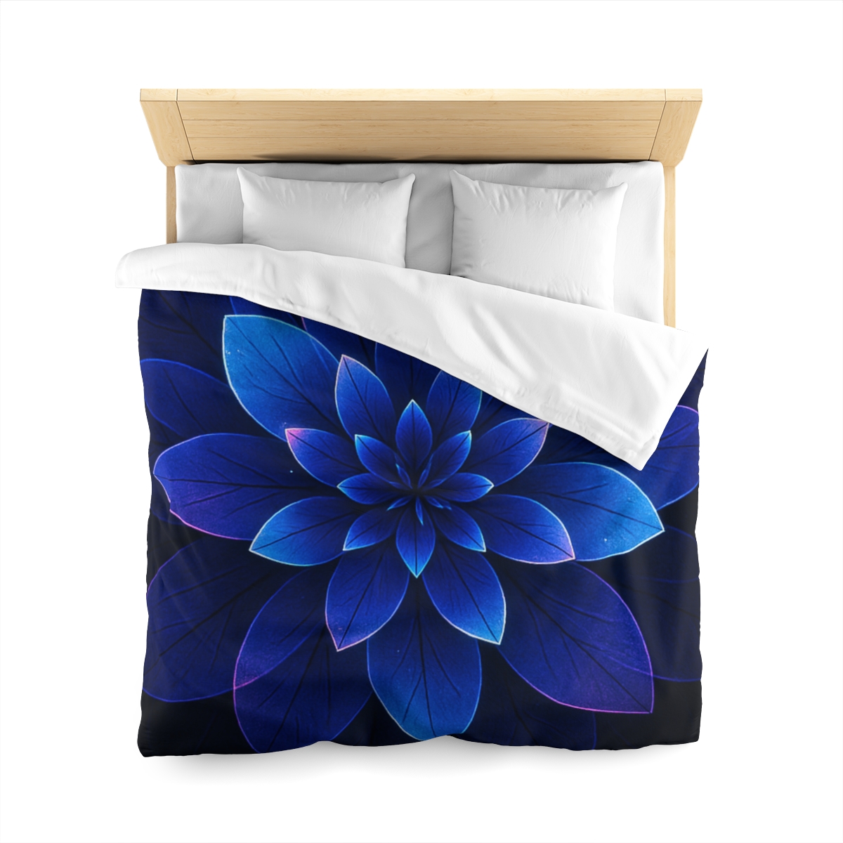 Petal Prism Overlap designer printed duvets