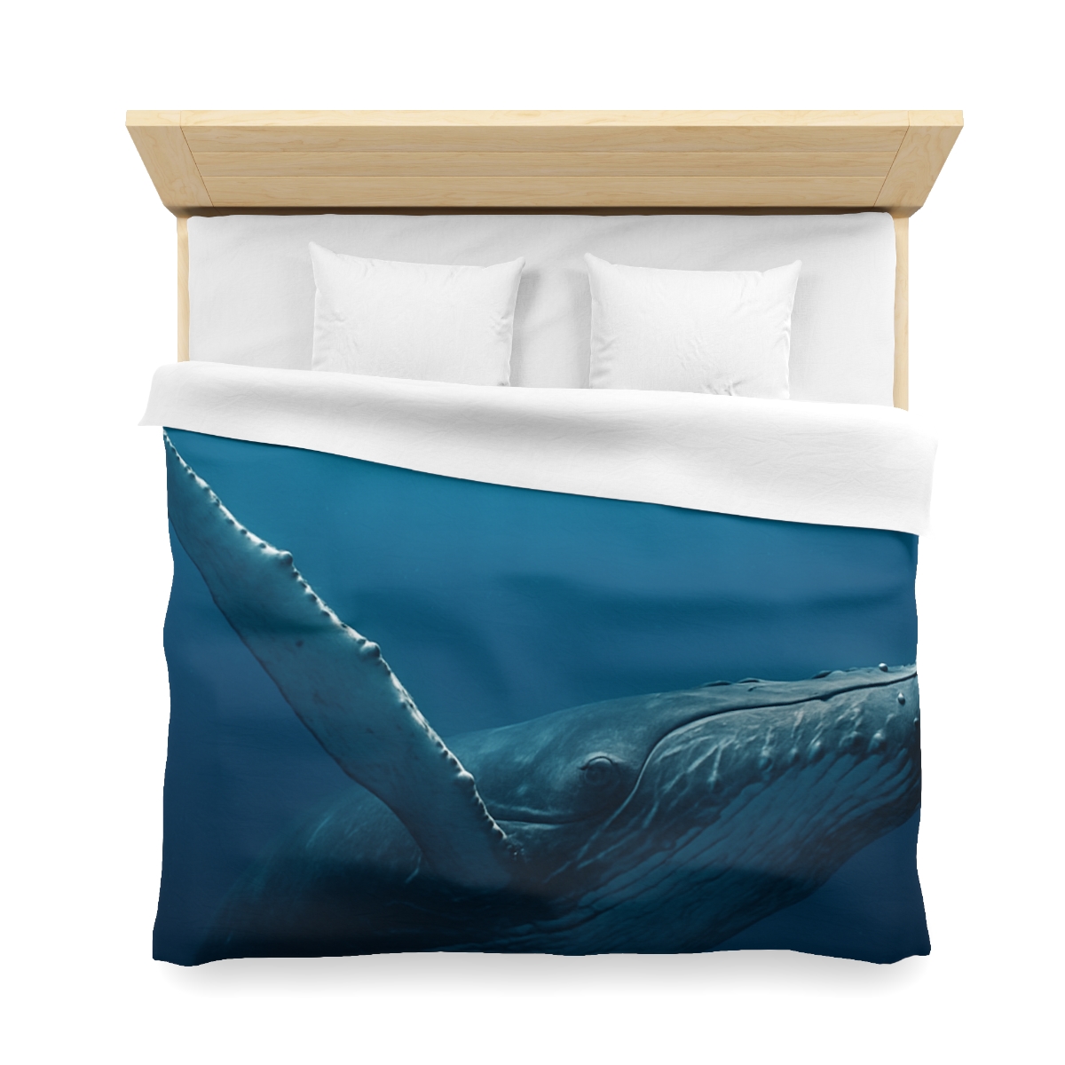 Nebula Dive Humpback Whale unique patterned duvets
