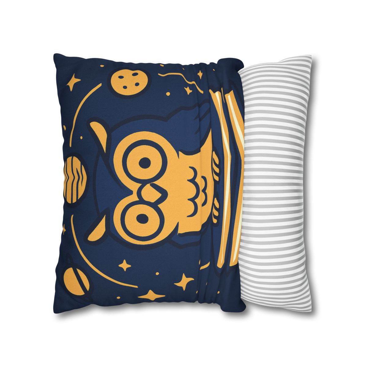 Galactic Owl Library custom pillow cases