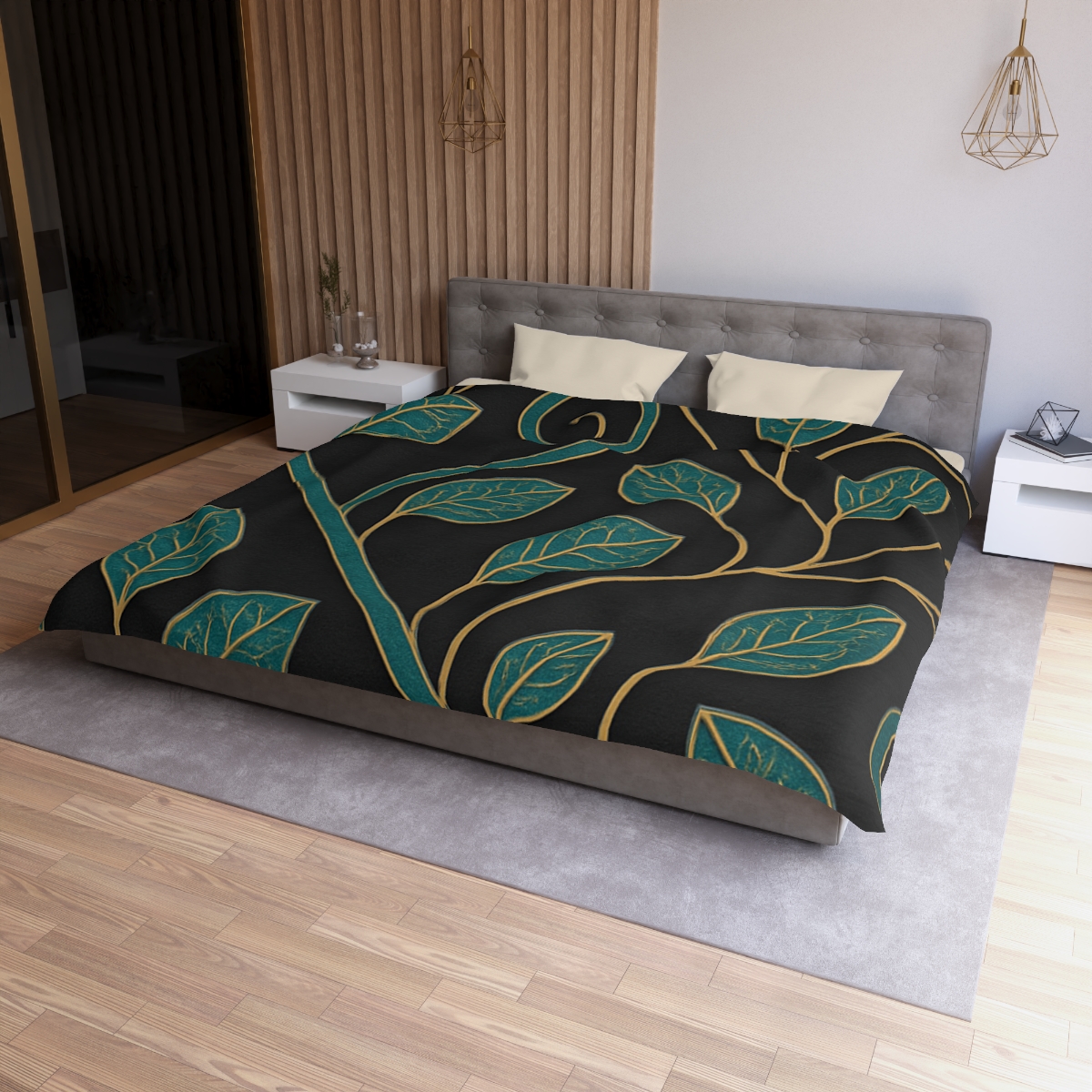 Vine Circuit Lattice personalized bedding duvets