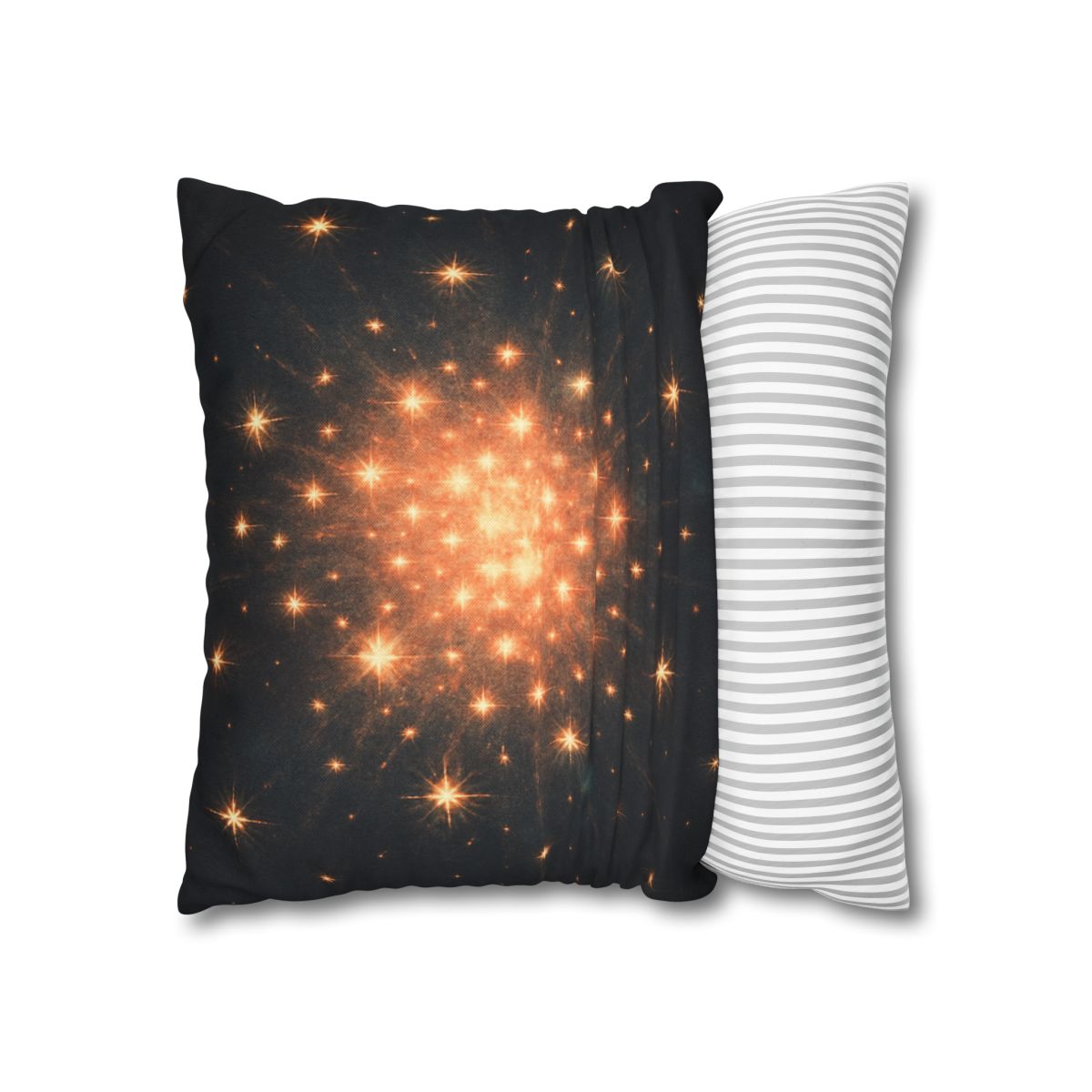 Starburst Mosaic Field personalized pillow covers