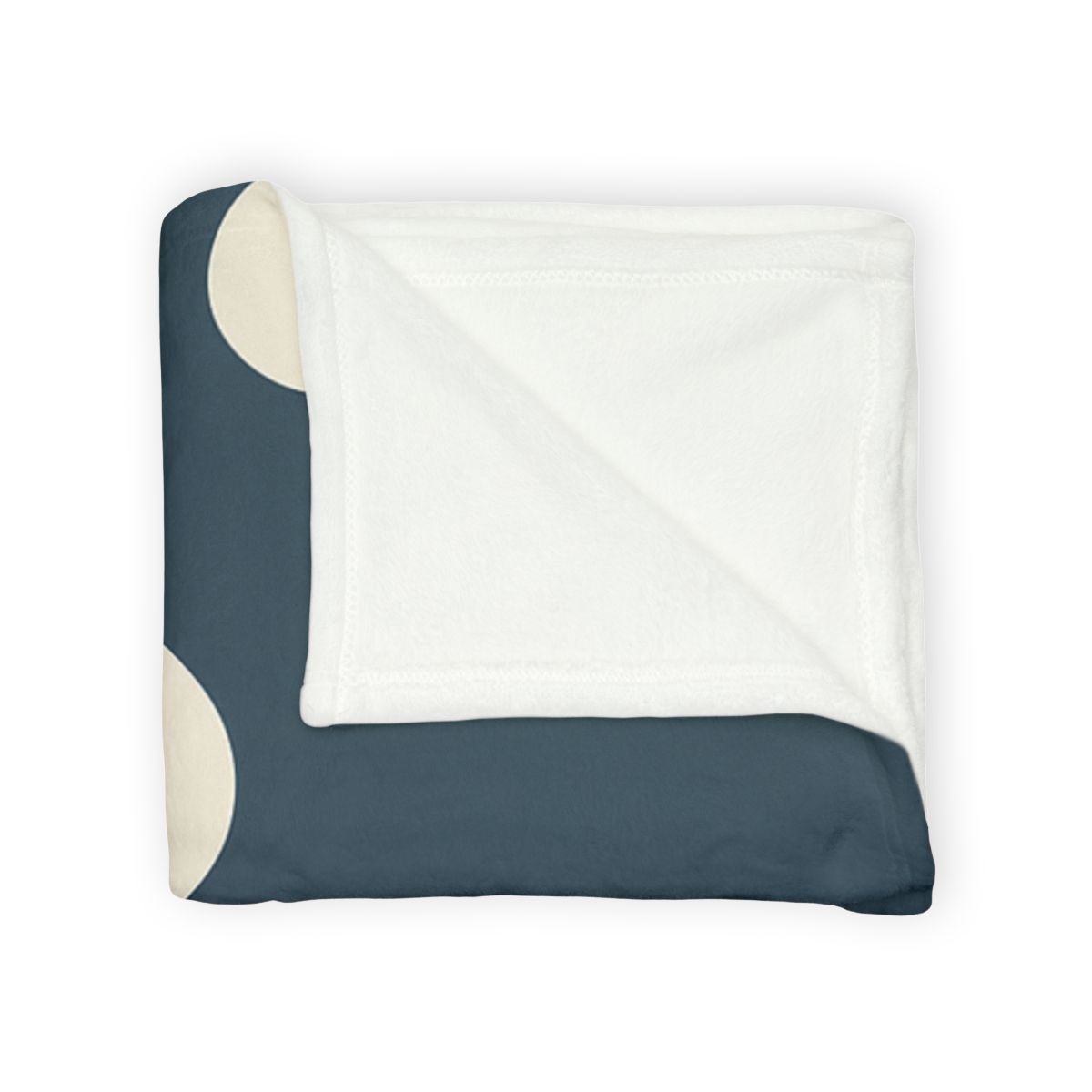 Trio Of Staggered Circles decorative home blankets
