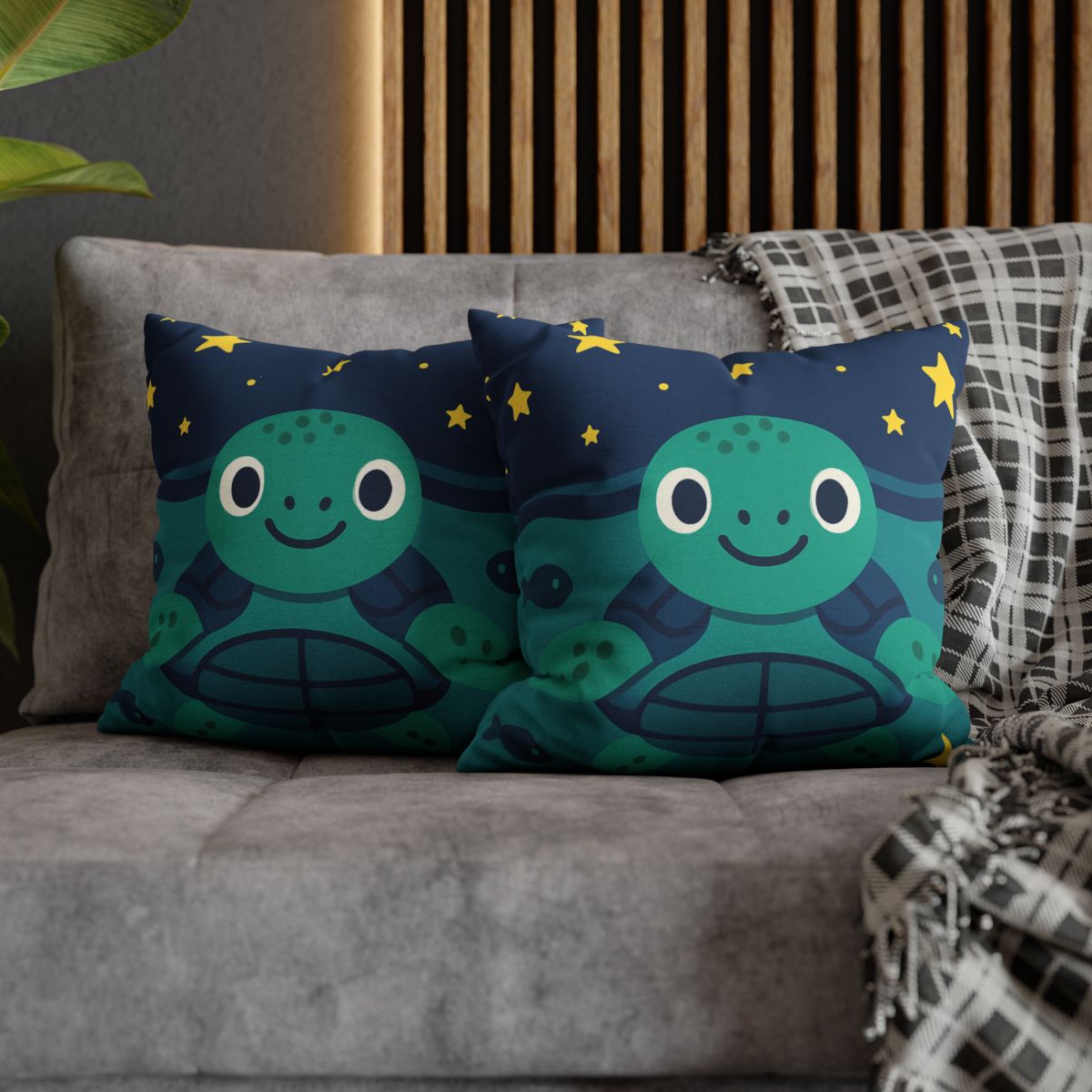 Starlight Sea Turtle comfortable bedding pillow covers