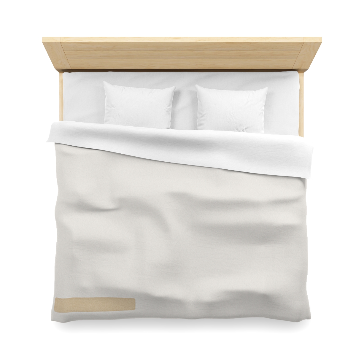 Clustered Dots With Missing Beat custom duvets