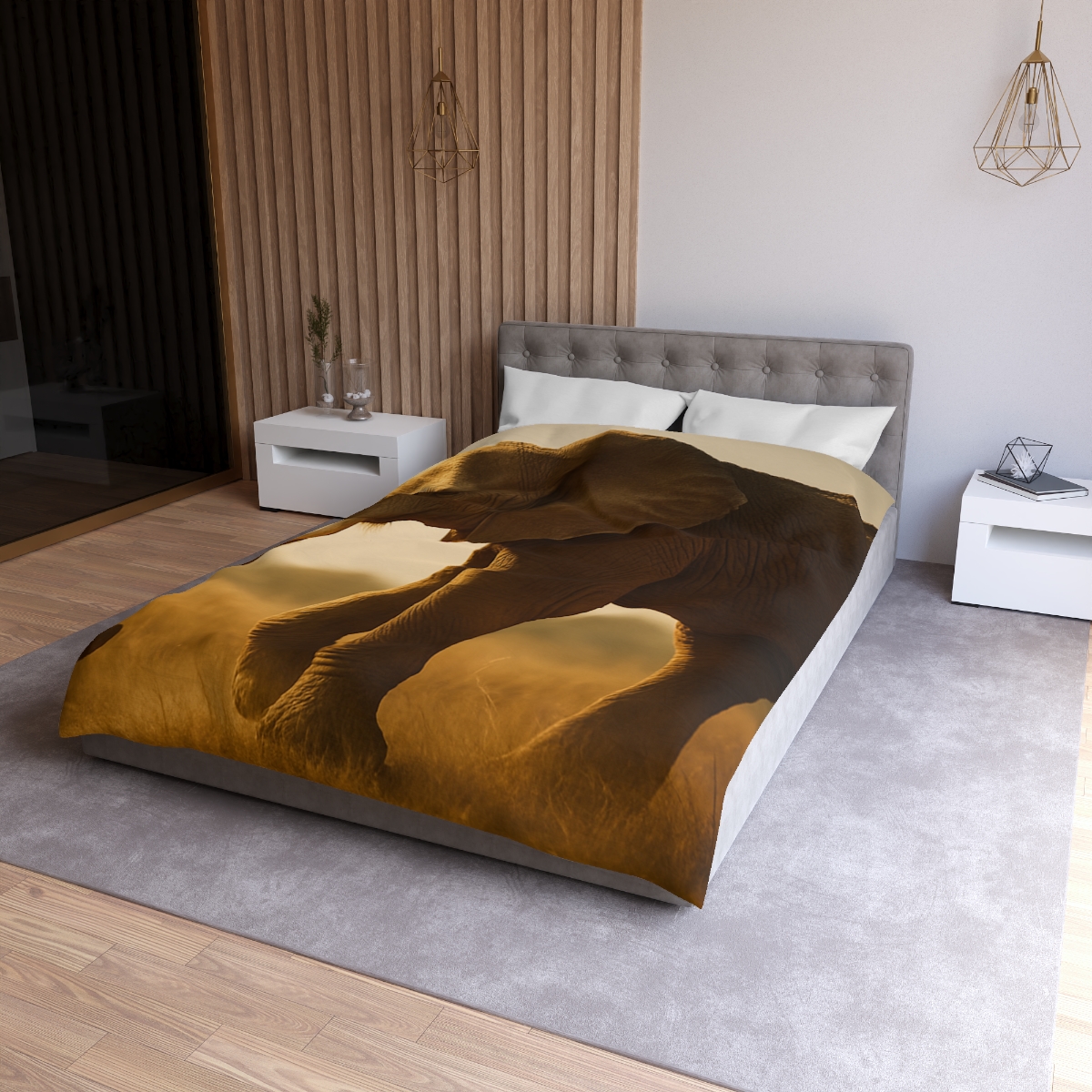 Savannah Sentinel Elephant unique patterned duvets