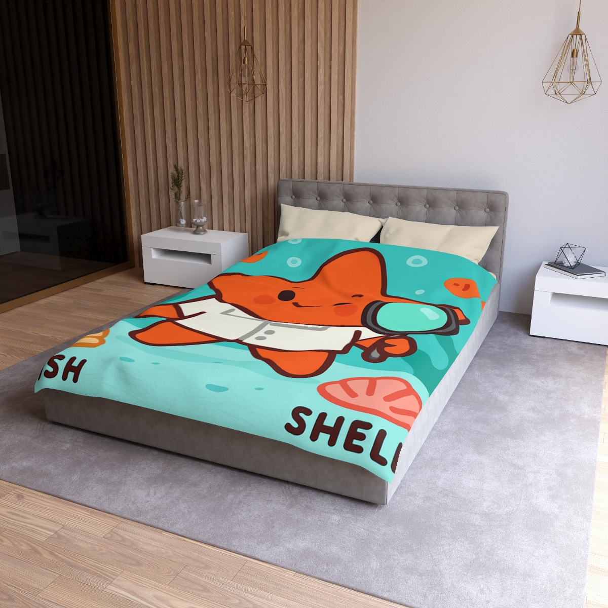 Starfish Science Explorer stylish duvet covers