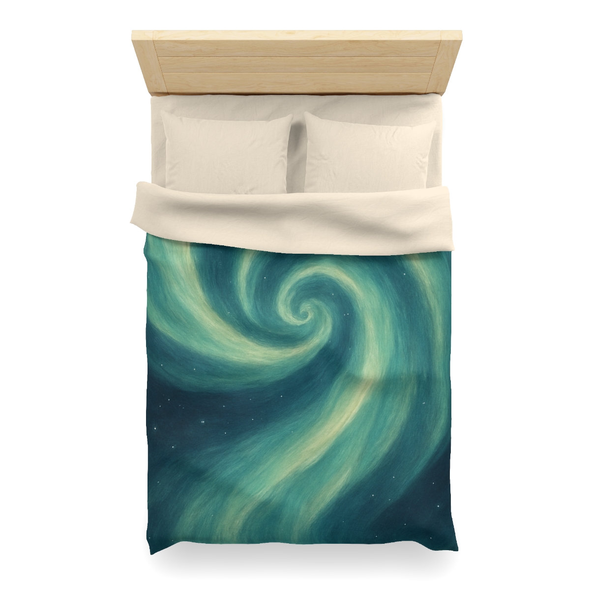 Aurora Spiral Veil warm winter duvets