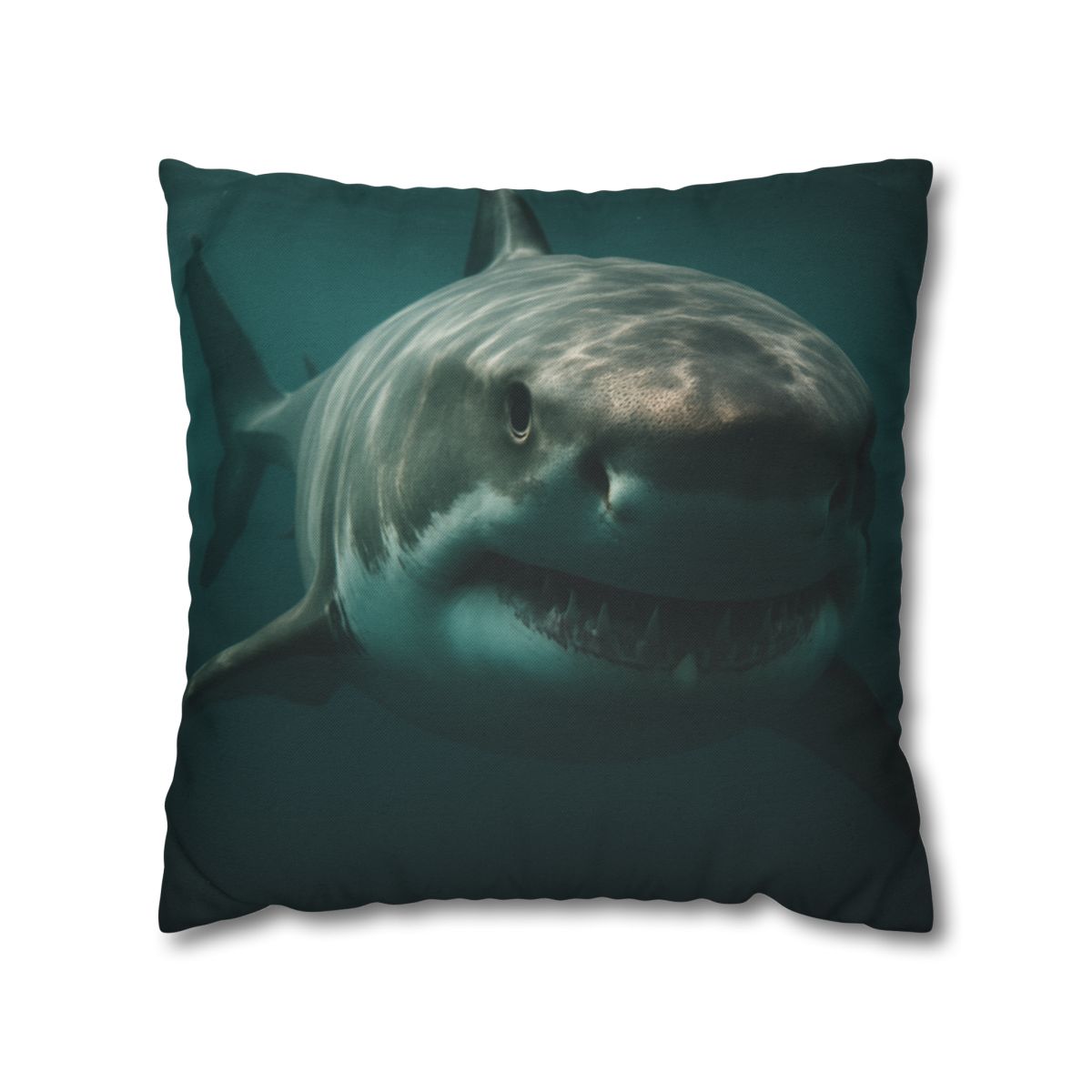 Silent Hunter Great White Shark trendy patterned pillow cases