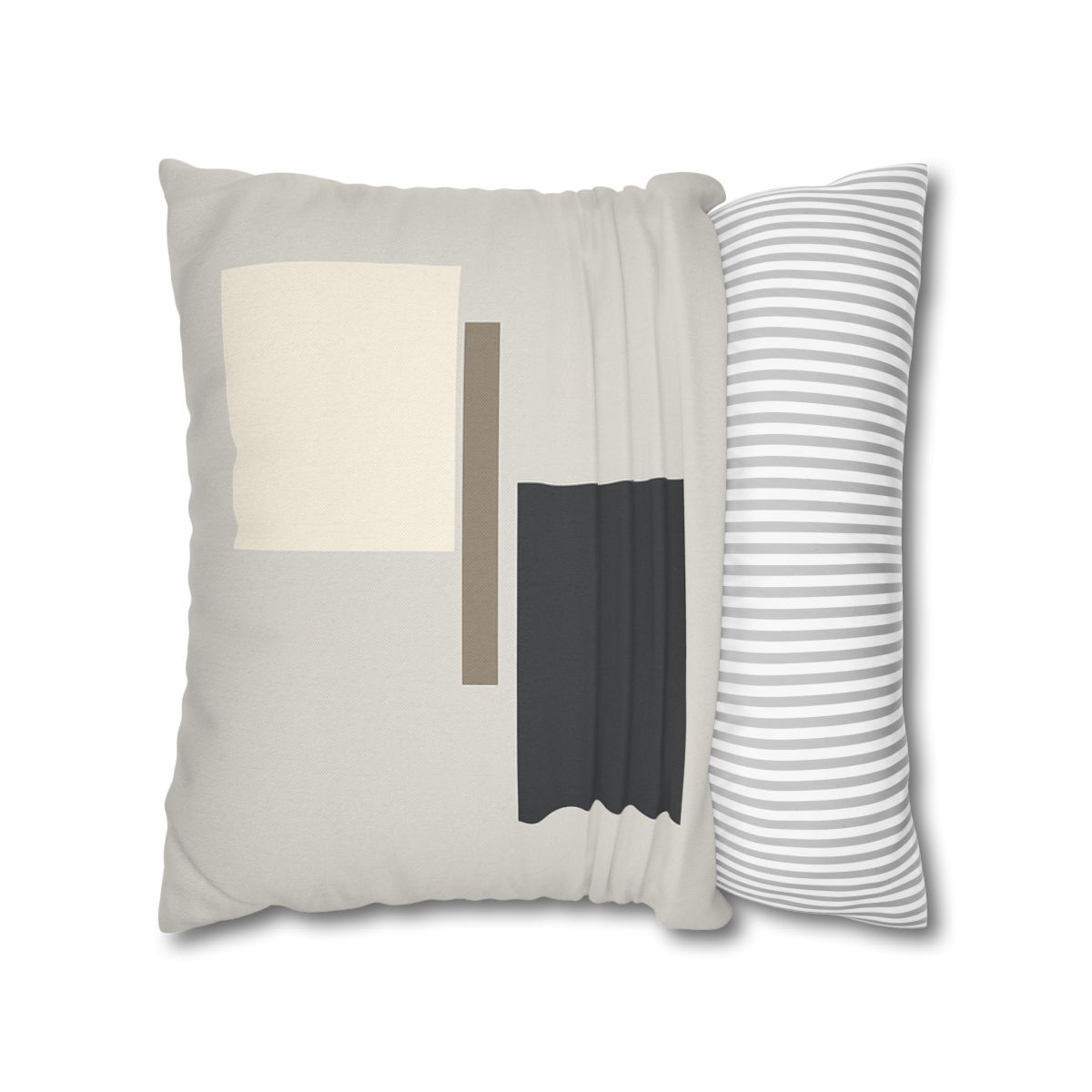 Offset Rectangle Pause custom pillow cases