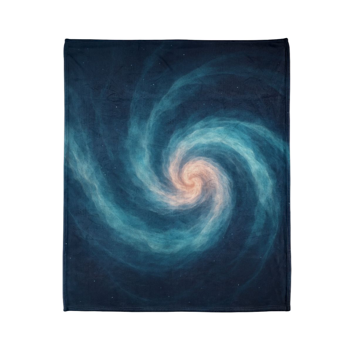 Nebula Silk Spiral soft fleece blankets