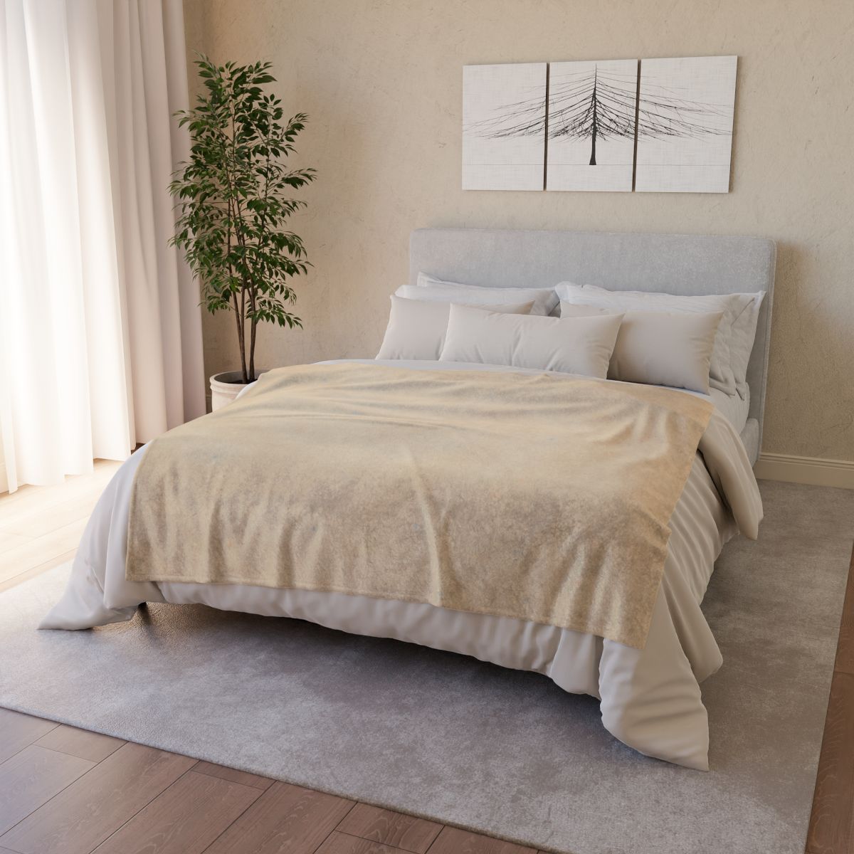 Microwave Echo Grainfield warm winter blankets