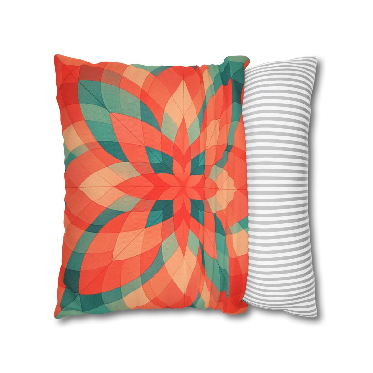 Petal Prism Overlap stylish decorative pillowcases