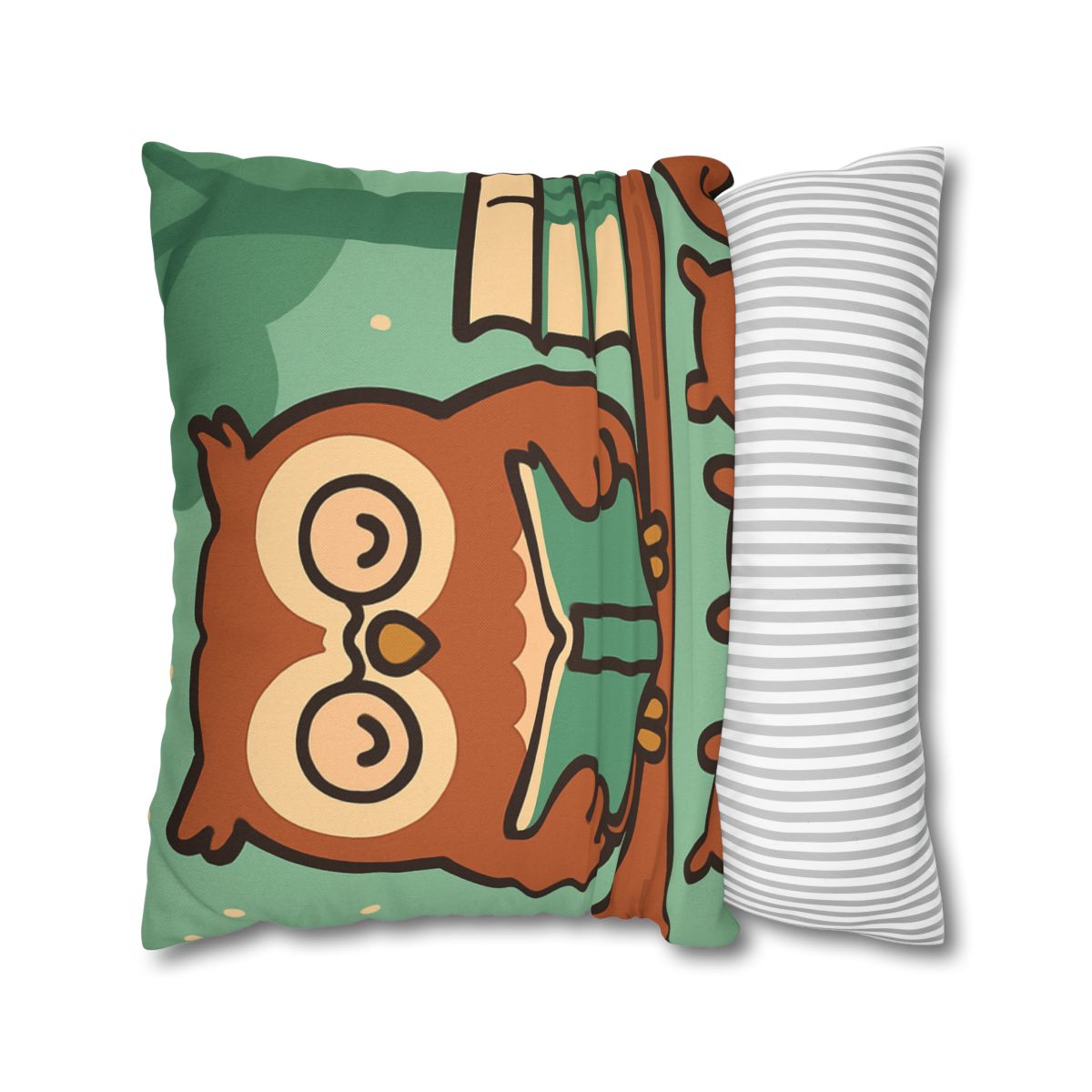 Forest Library Owl comfortable bedding pillow covers