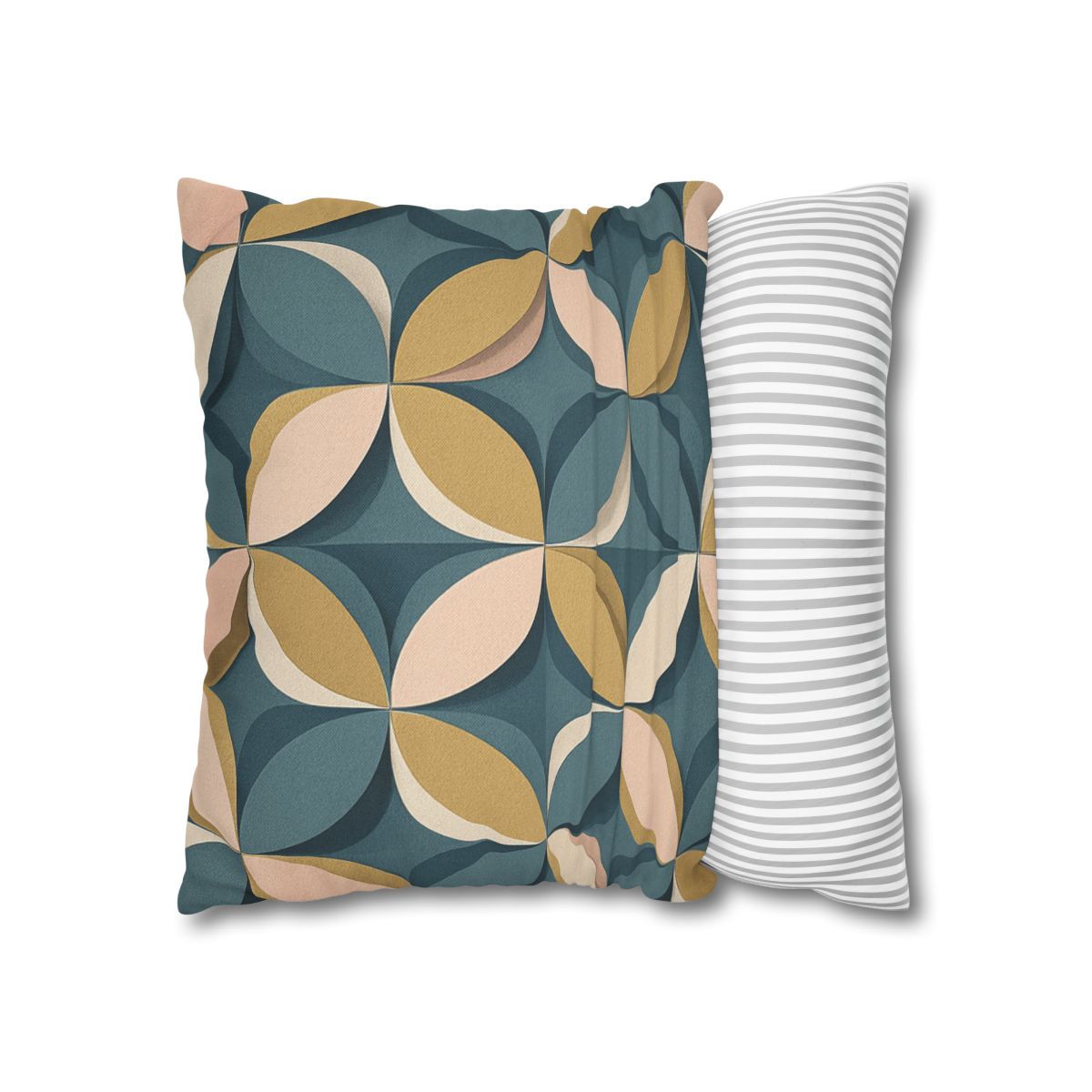 Petal Ripple Grid comfortable bedding pillow covers