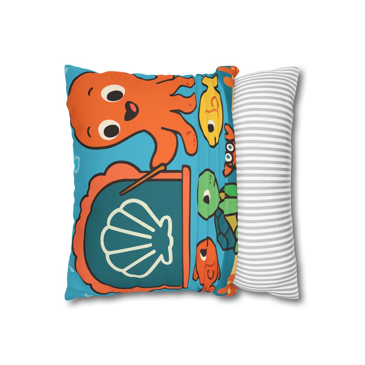 Coral Classroom Under The Sea custom pillow cases