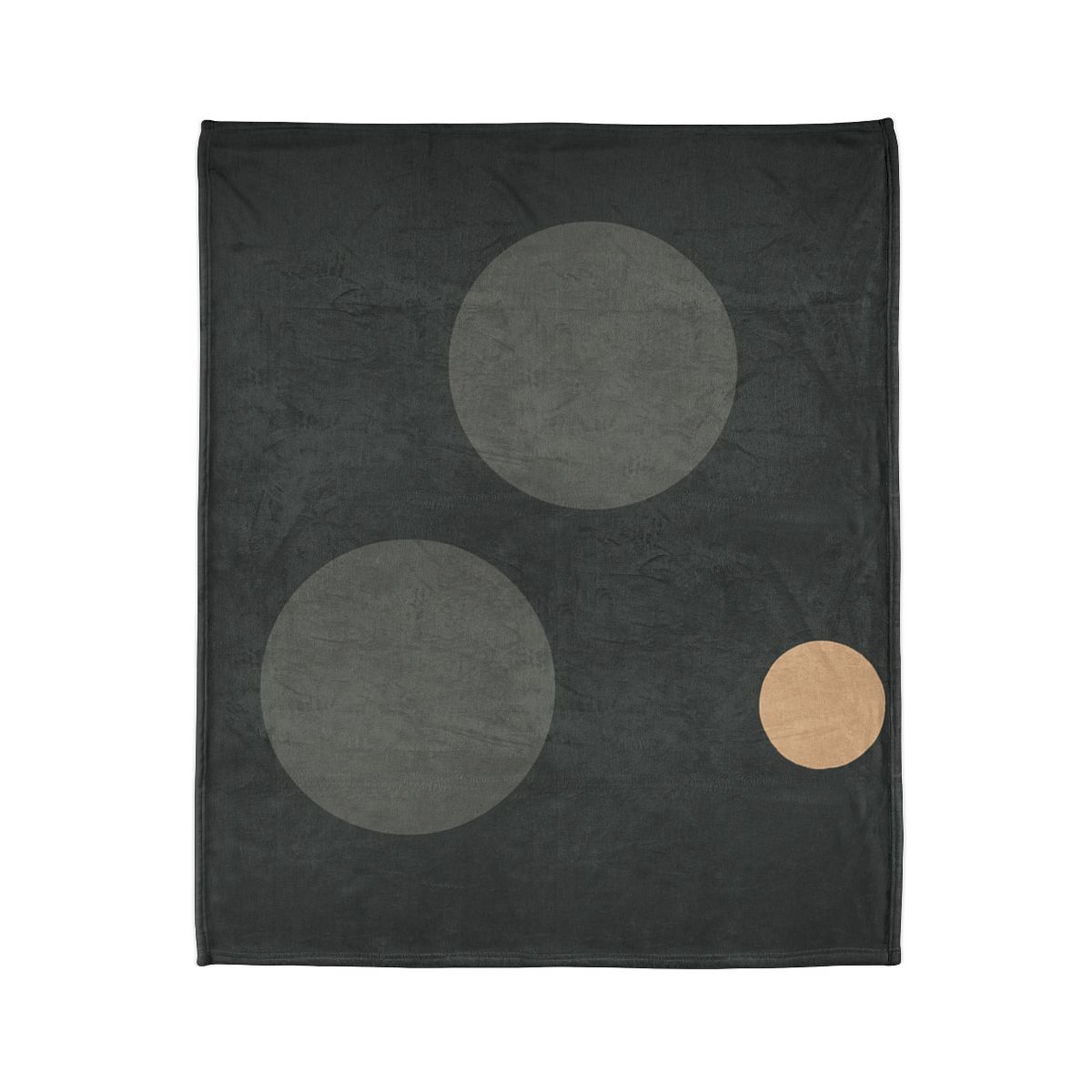 Three Quiet Tokens With Open Center trendy patterned blankets
