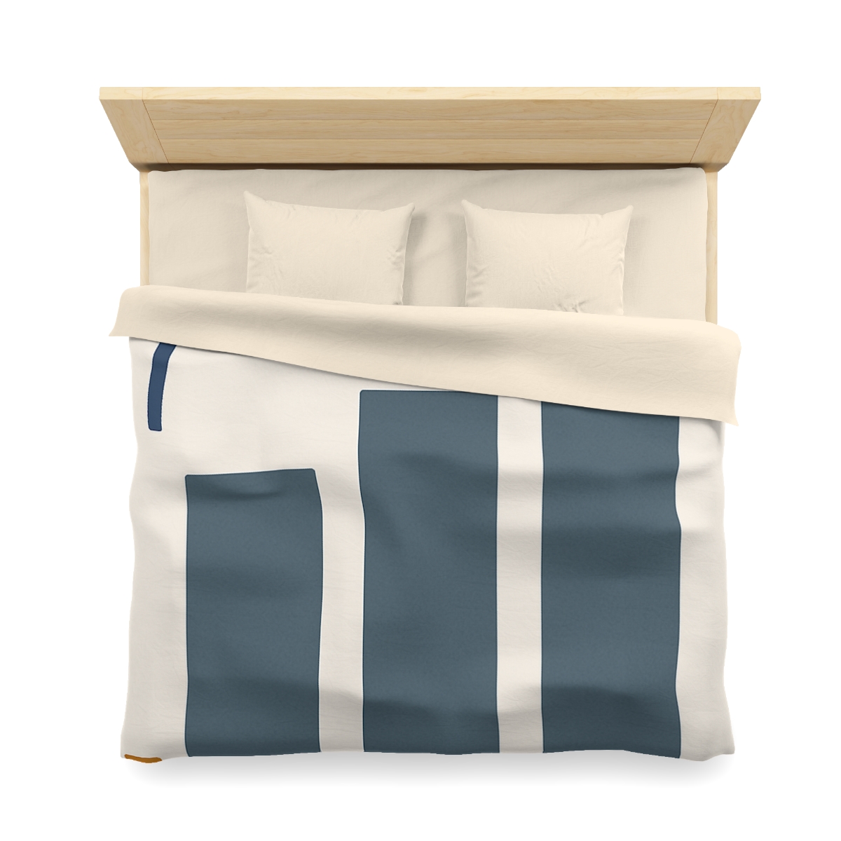 Three Bars With Hanging Arc designer printed duvets