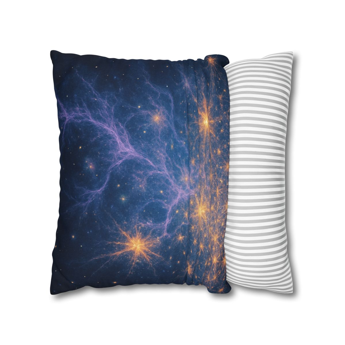 Starburst Lace Field designer print pillow cases