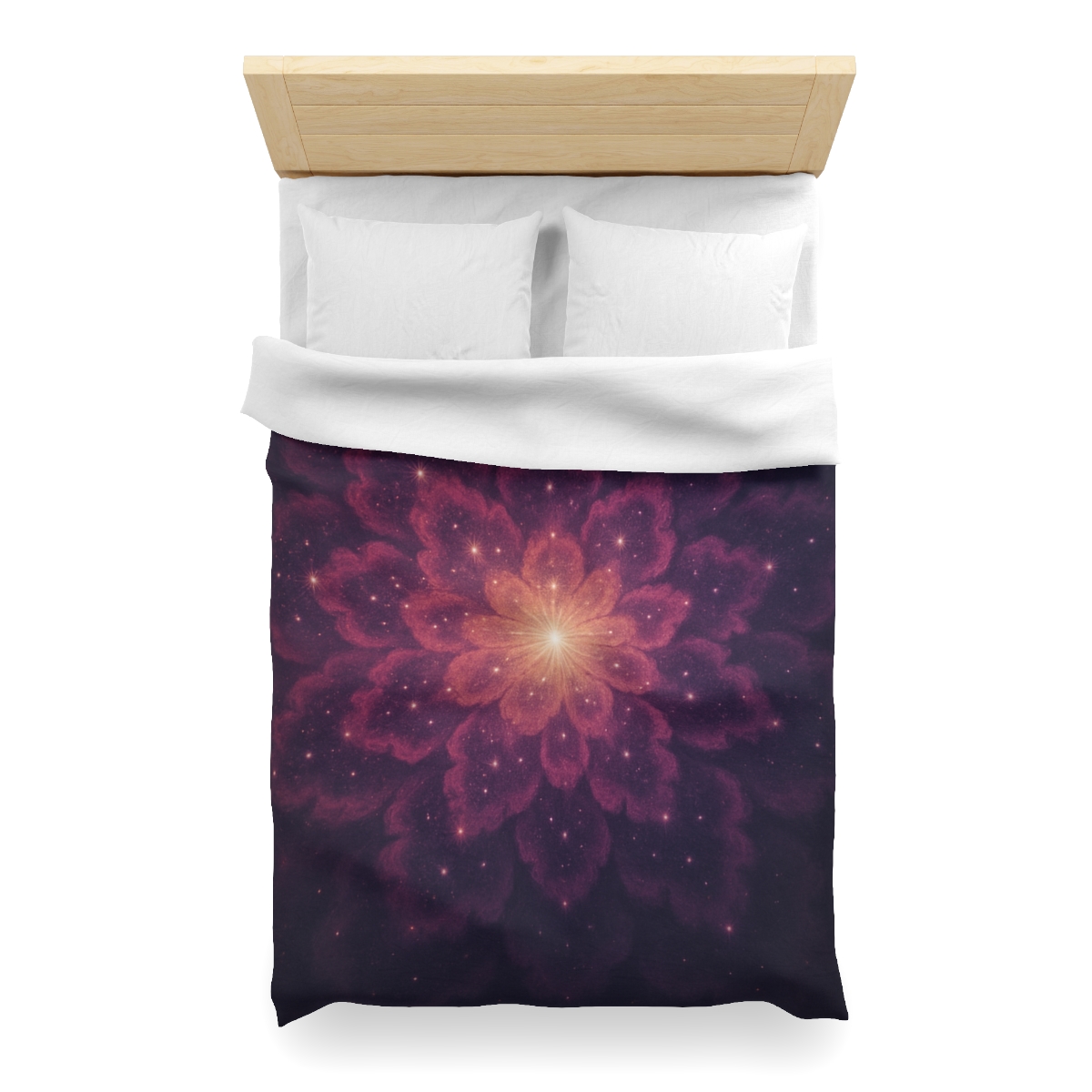 Starburst Fractal Bloom duvets for gifts