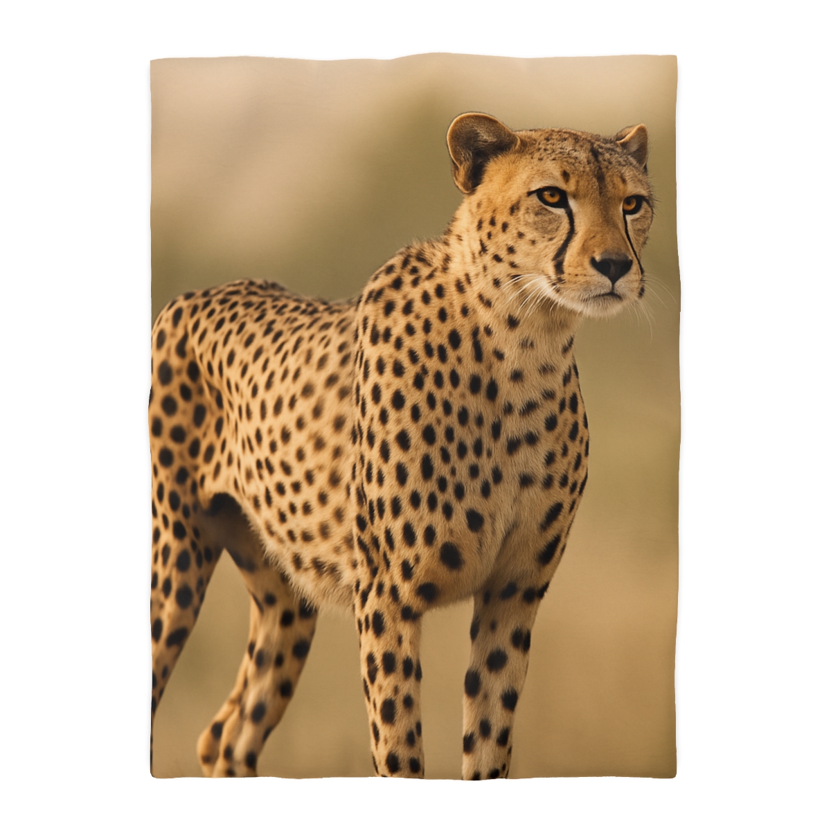 Wind Trace Cheetah personalized bedding duvets
