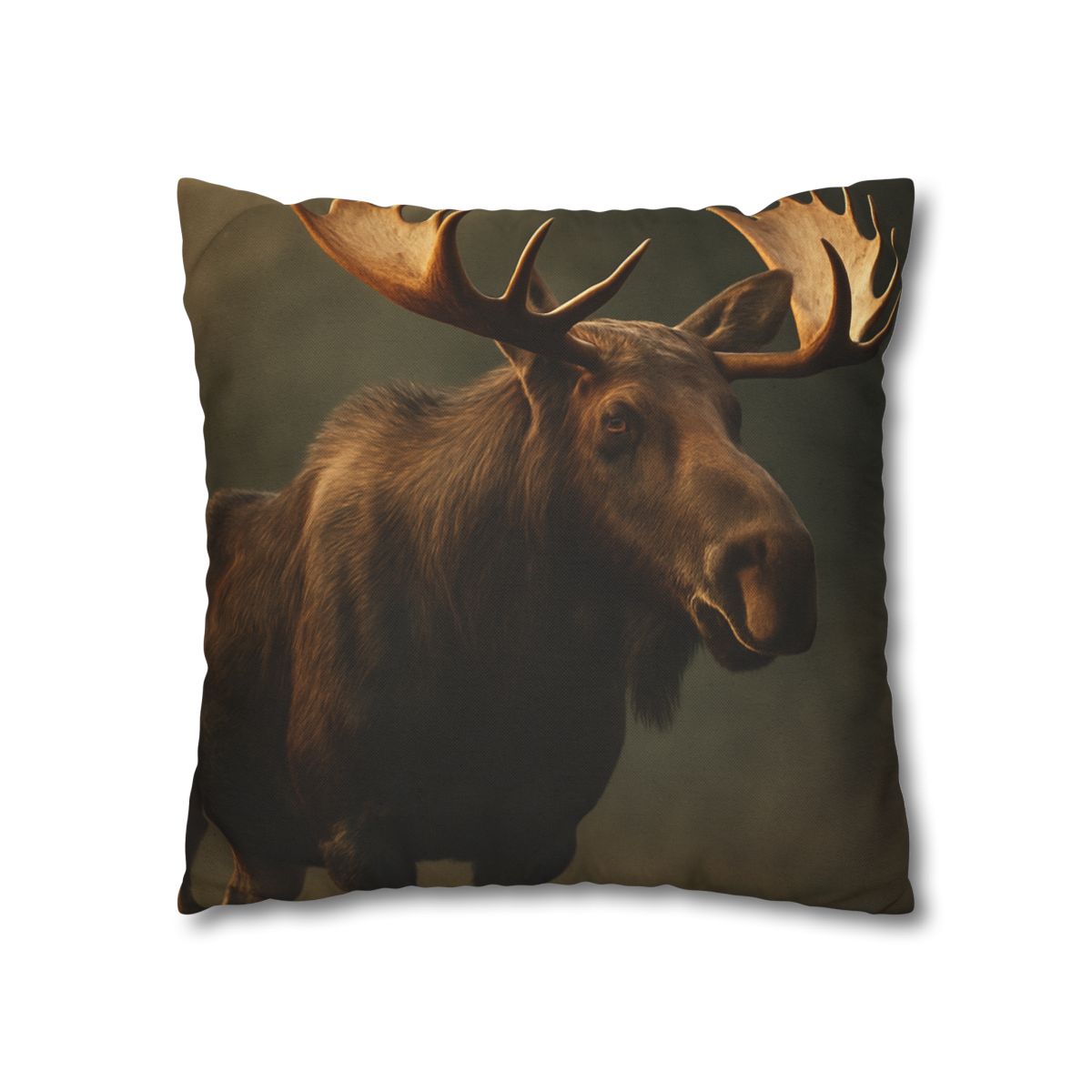 Starlit Crown Moose designer print pillow cases