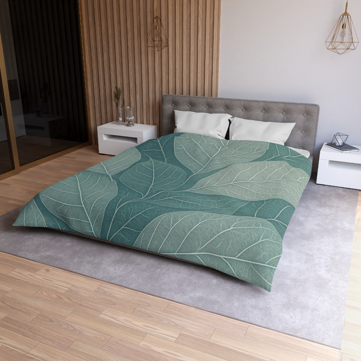 Fractal Leaf Web trendy bedroom duvets
