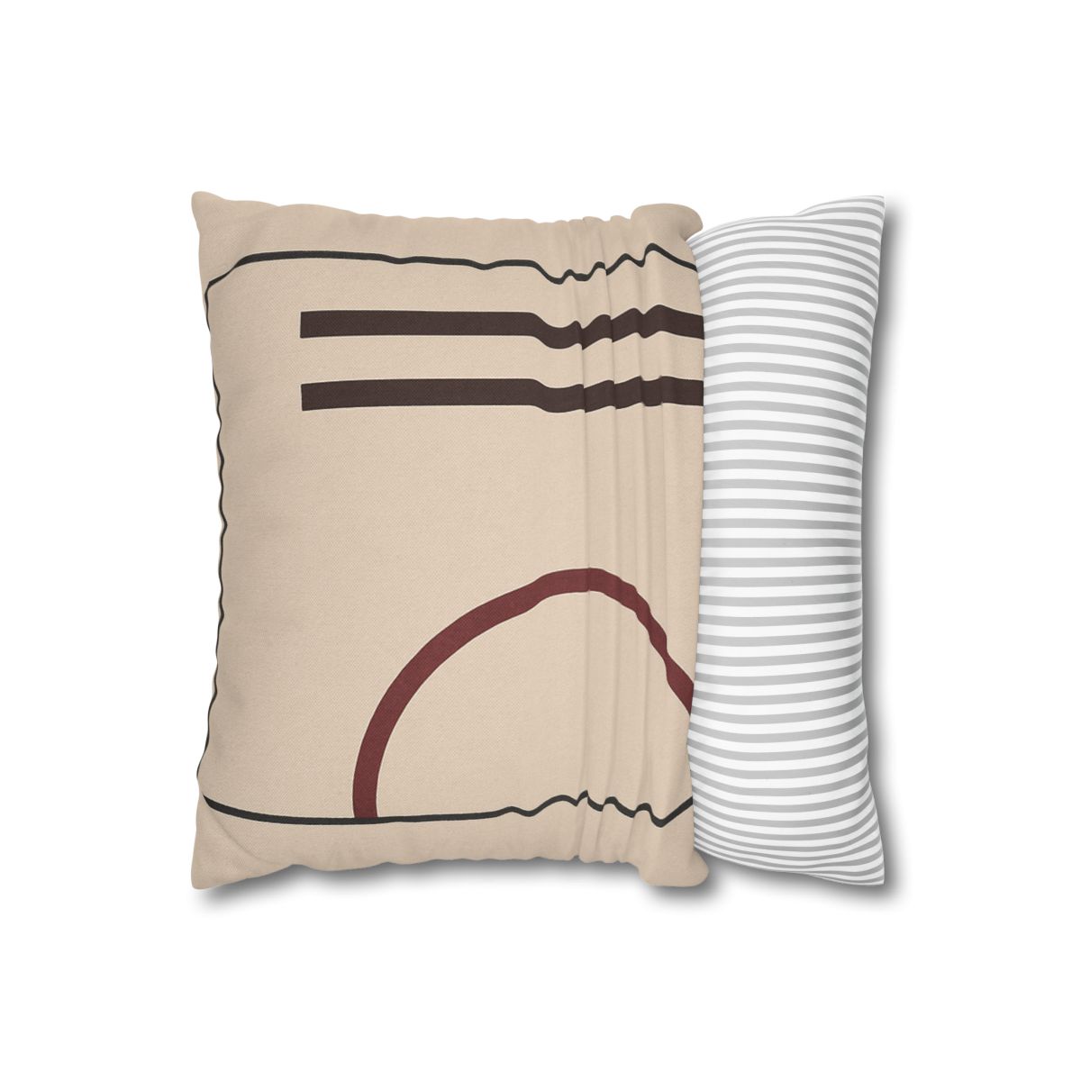 Framed Arc And Twin Columns soft cotton pillow cases
