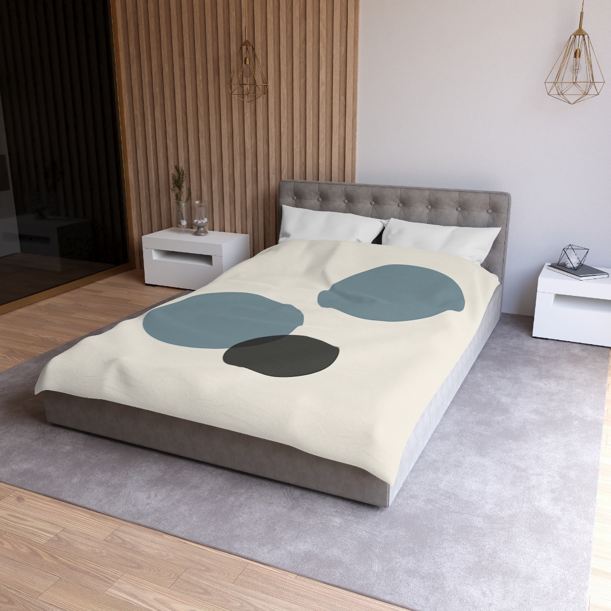 Quiet Orbit Of Three Circles trendy bedroom duvets