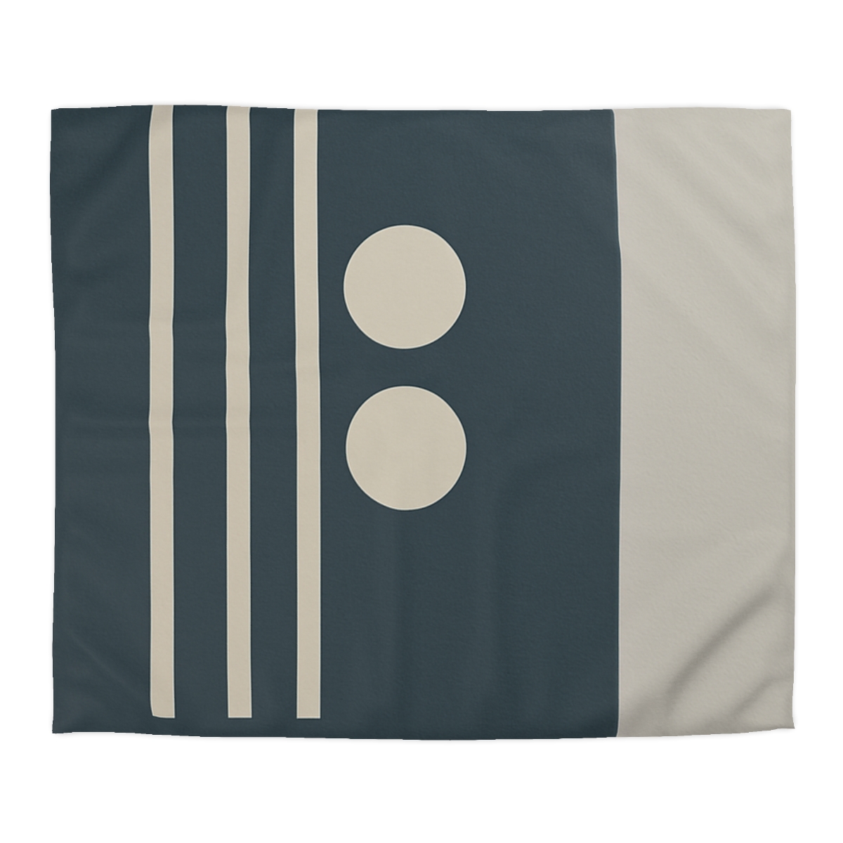 Negative Space Lattice designer printed duvets